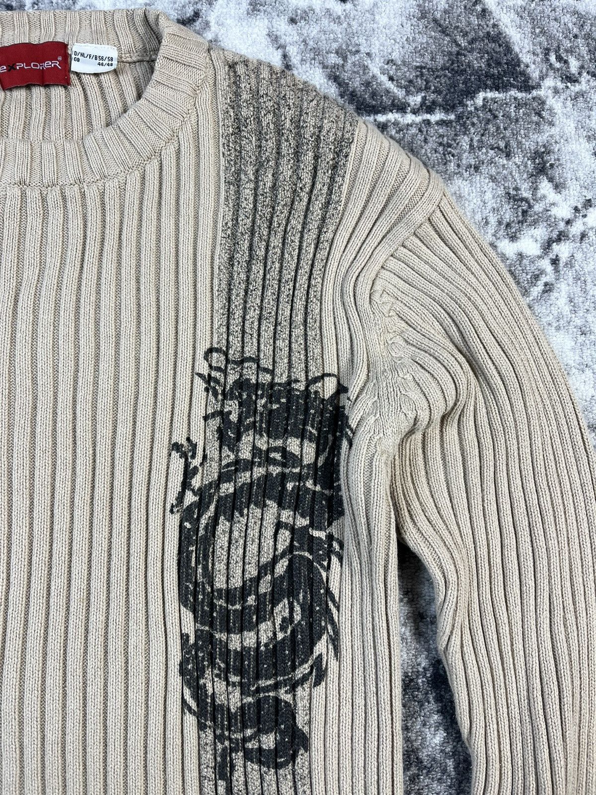 Japanese Brand Vintage Japanese Brand Avantgarde Sweater Y2K Style Size US L / EU 52-54 / 3 - 4 Thumbnail