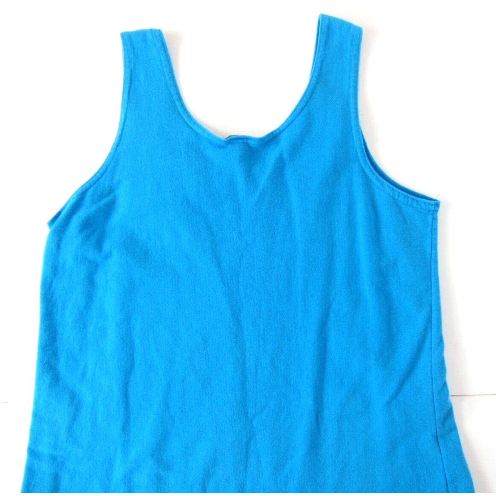 Vintage VINTAGE Popular Sports Montauk New York Blue Cotton Tunic Tank Dress M Womens Size M / US 6-8 / IT 42-44 - 5 Thumbnail