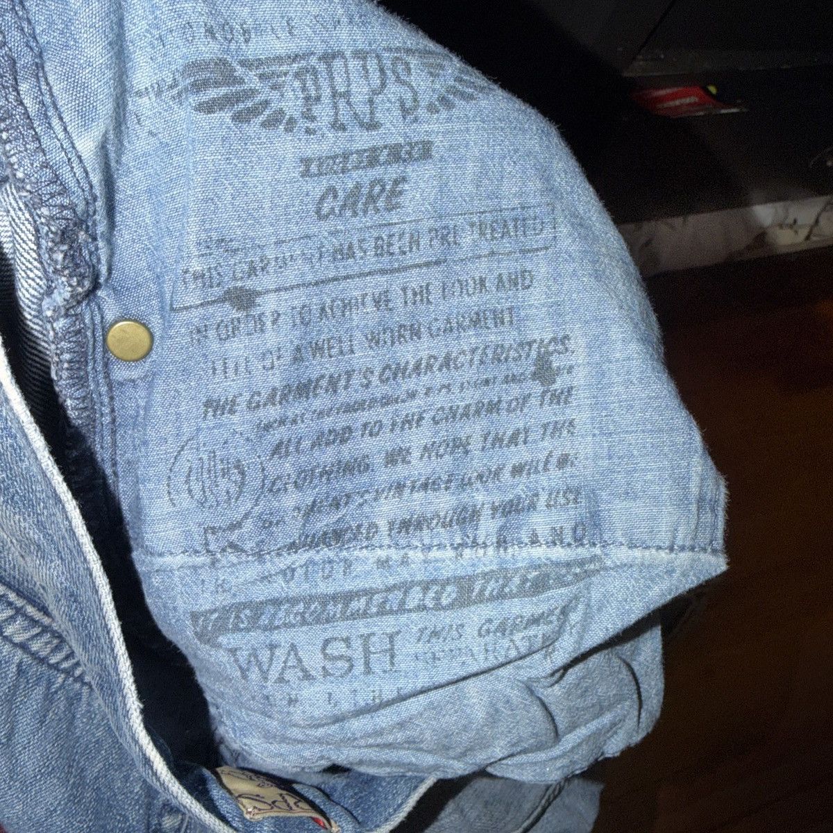 Prps PRPS Blue Denim jeans Size 38x32 Size US 38 / EU 54 - 4 Thumbnail