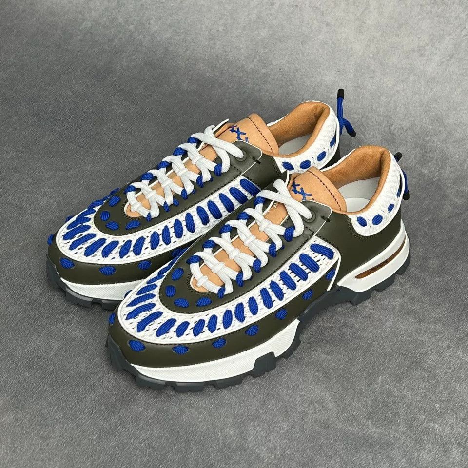 Ermenegildo Zegna Ermenegildo Zegna Multi Lowtop Sneakers 6.5 Men Size US 6.5 / EU 39-40 - 1 Thumbnail