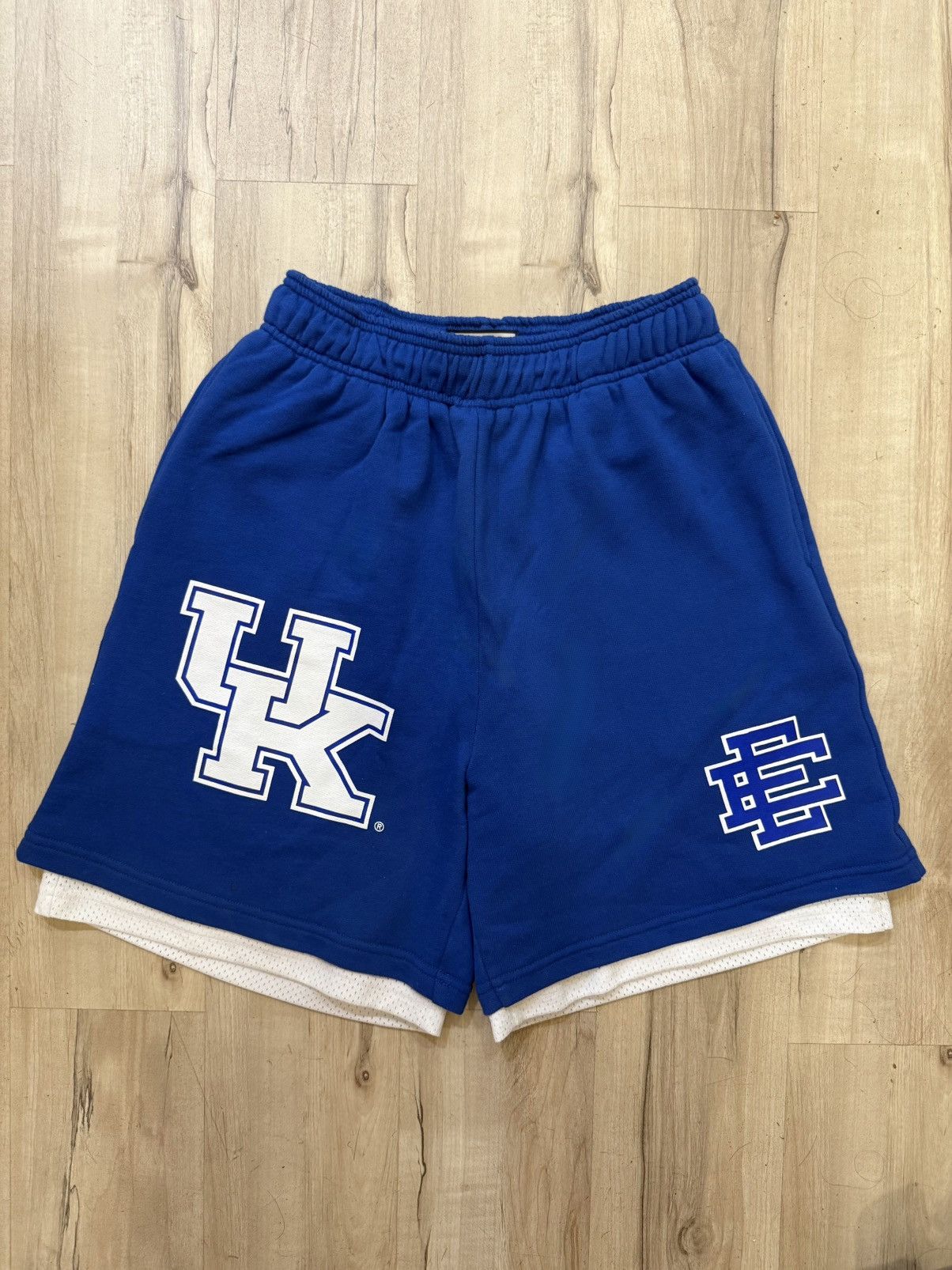Eric Emanuel NCAA double layer shorts