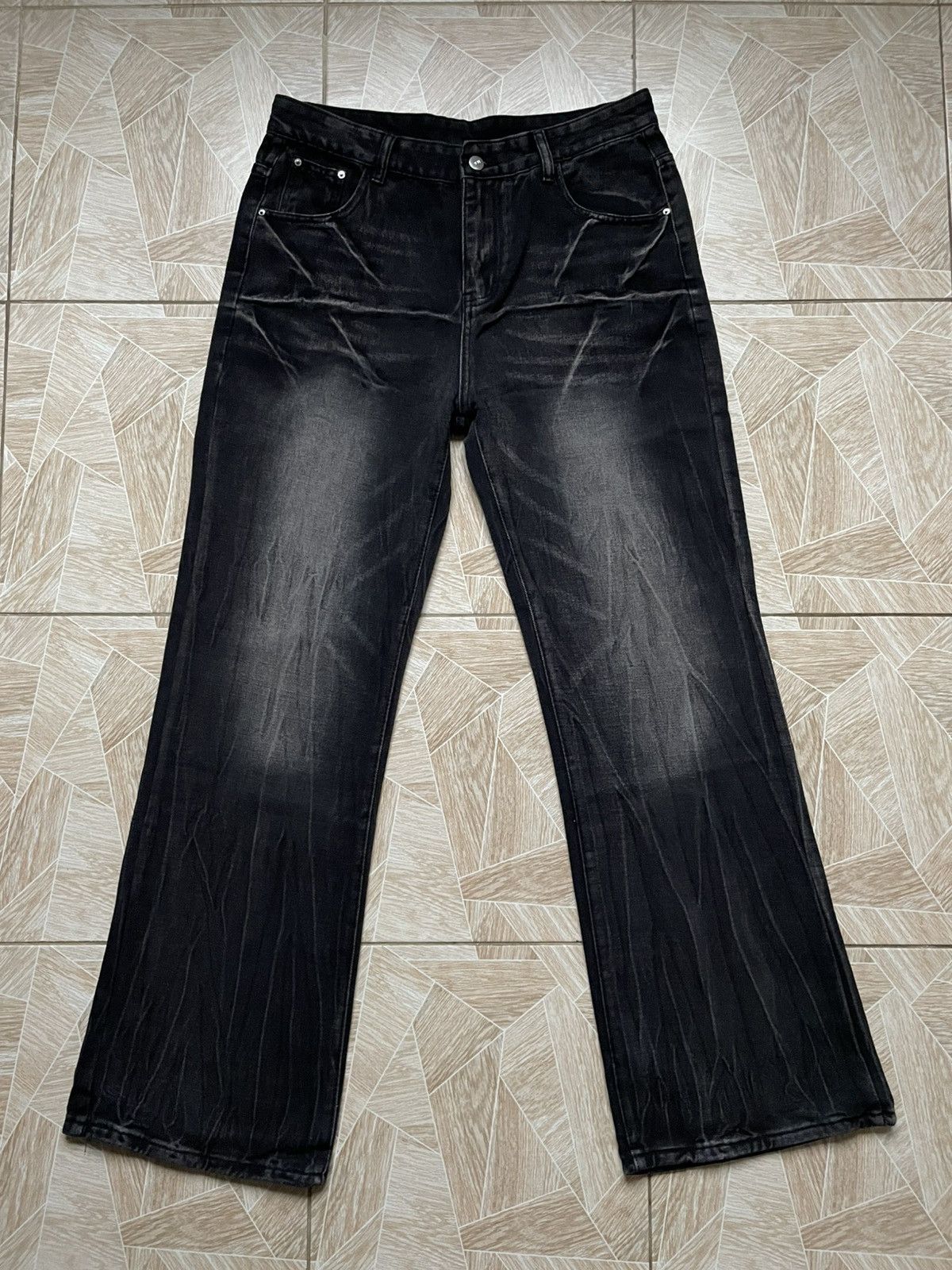 Avant Garde Y2K Distressed Vintage Washed 90s Custom Jeans
