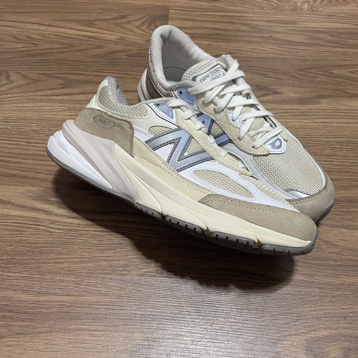 New Balance NEW BALANCE 990v6 cream Size US 8 / EU 41 - 3 Thumbnail