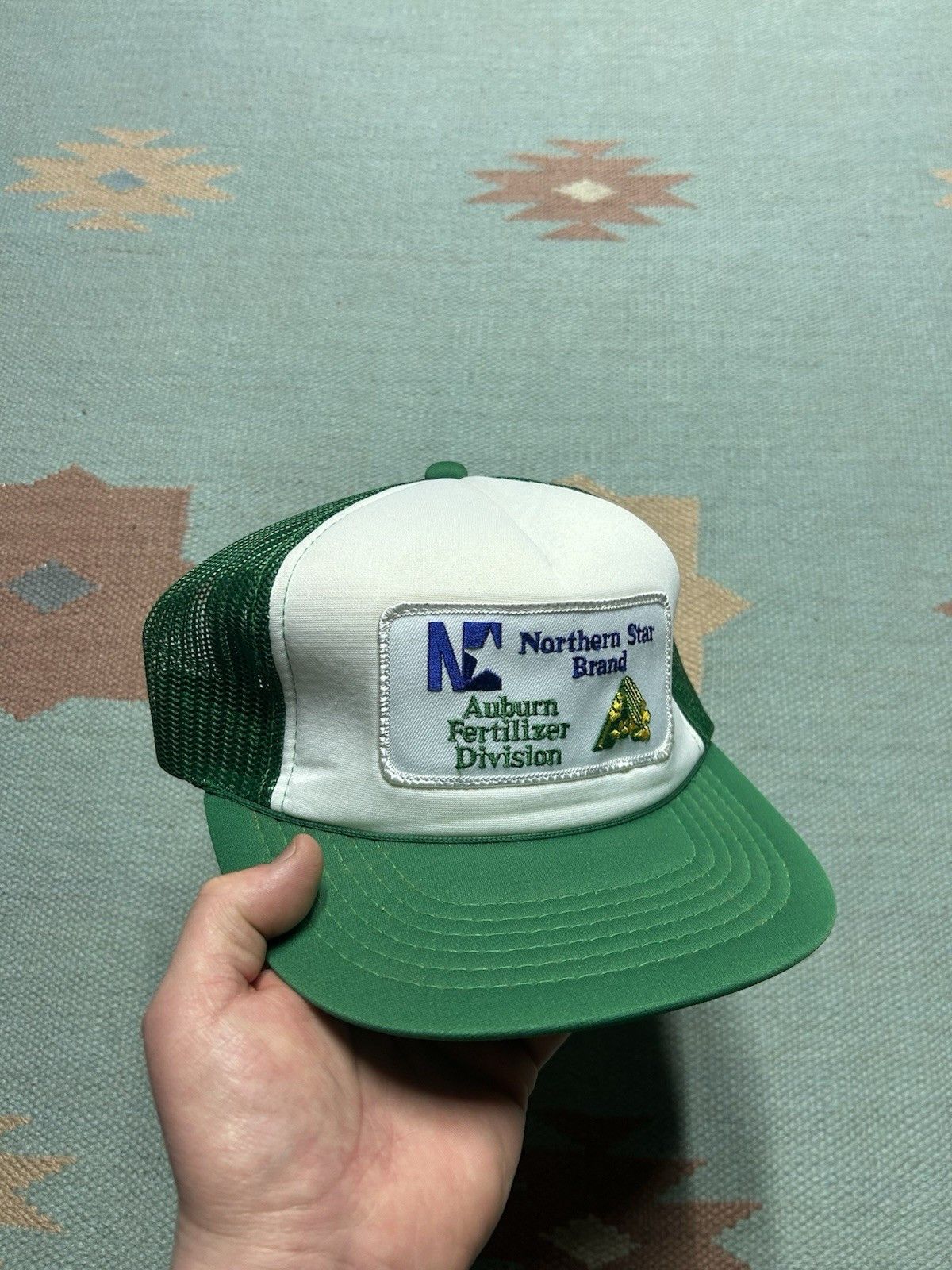 Vintage Vtg trucker hat northern star minerals auburn fertilize farm Size ONE SIZE - 1 Thumbnail