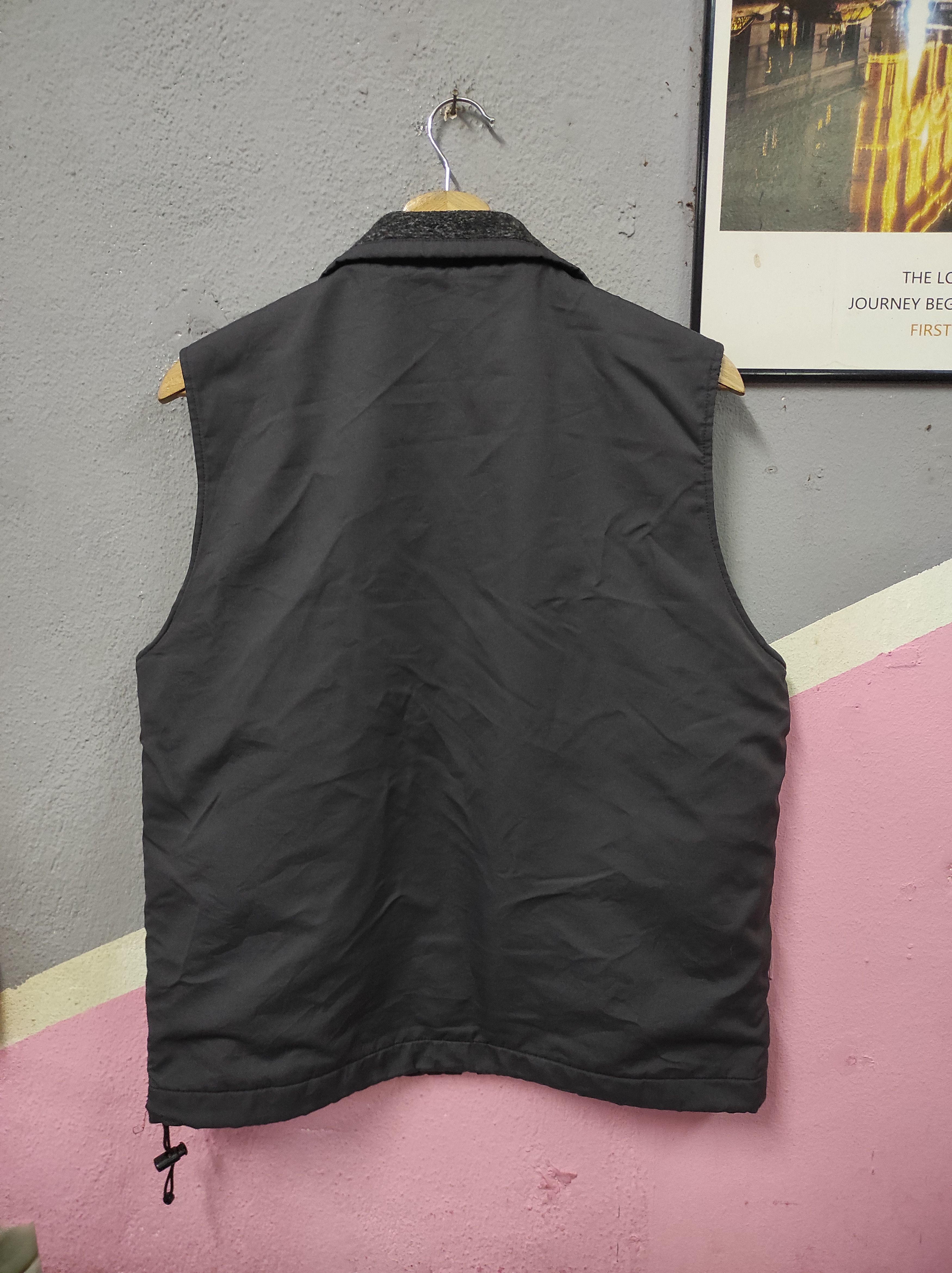 Ellesse VTG ELLESSE EMBROIDERY VEST JACKET SLEEVELESS Size US M / EU 48-50 / 2 - 7 Thumbnail