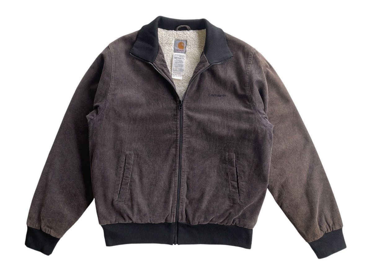 Carhartt Carhartt Wip Sherpa Lined Corduroy Blouson Jacket Size US L / EU 52-54 / 3 - 5 Thumbnail