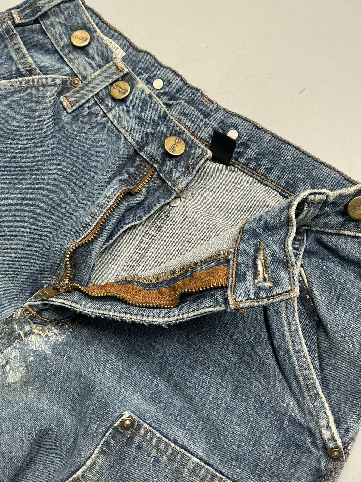 Carhartt Vintage carhartt double knee denim Size US 30 / EU 46 - 7 Thumbnail