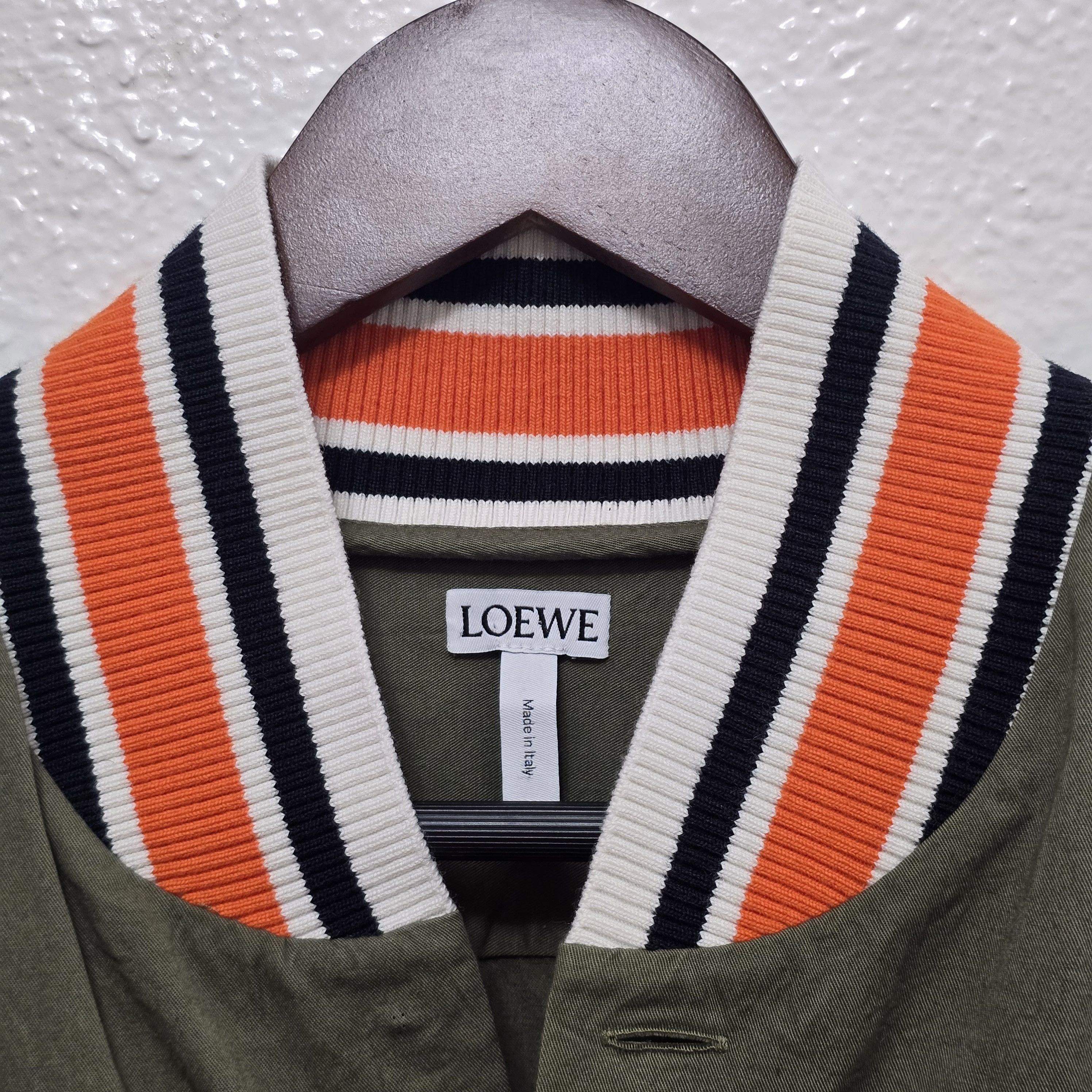 Loewe Knitted cuff &collar shirt Size US L / EU 52-54 / 3 - 2 Thumbnail