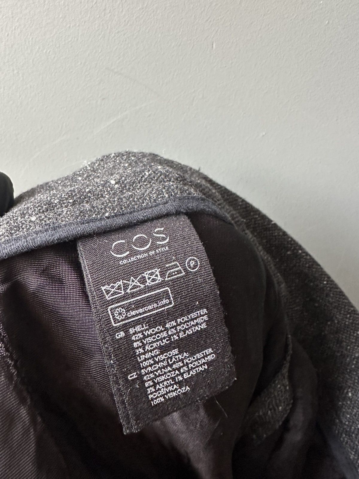 Cos COS Slim Wool Pants Size 50 Size US 34 / EU 50 - 6 Thumbnail