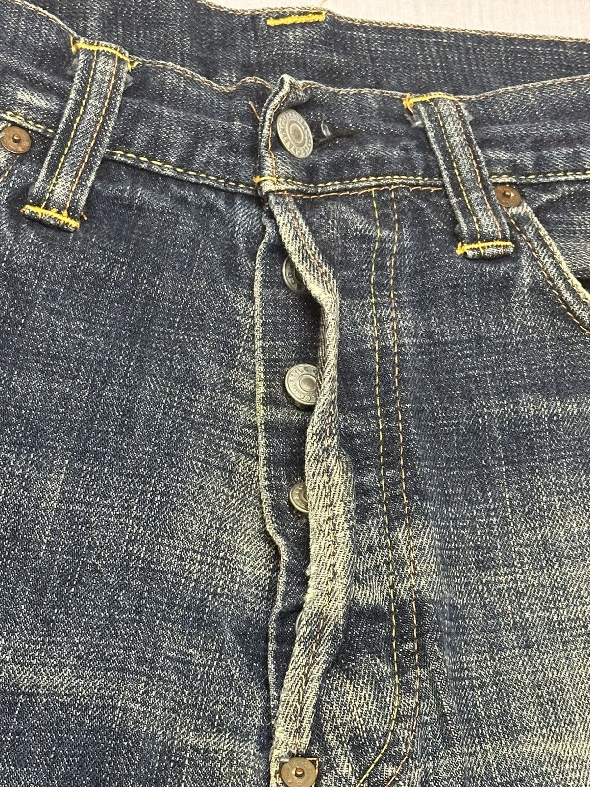 Evisu EVISU Ribbon Embroidered Denim Pants. Size US 32 / EU 48 - 9 Thumbnail