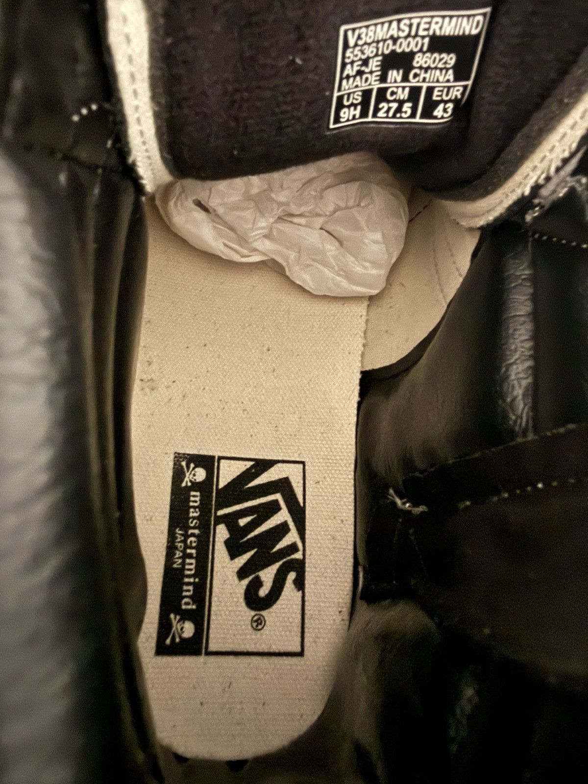Mastermind Japan × Vans Vans Mastermind Sk8 Hi Size US 9.5 / EU 42-43 - 9 Thumbnail