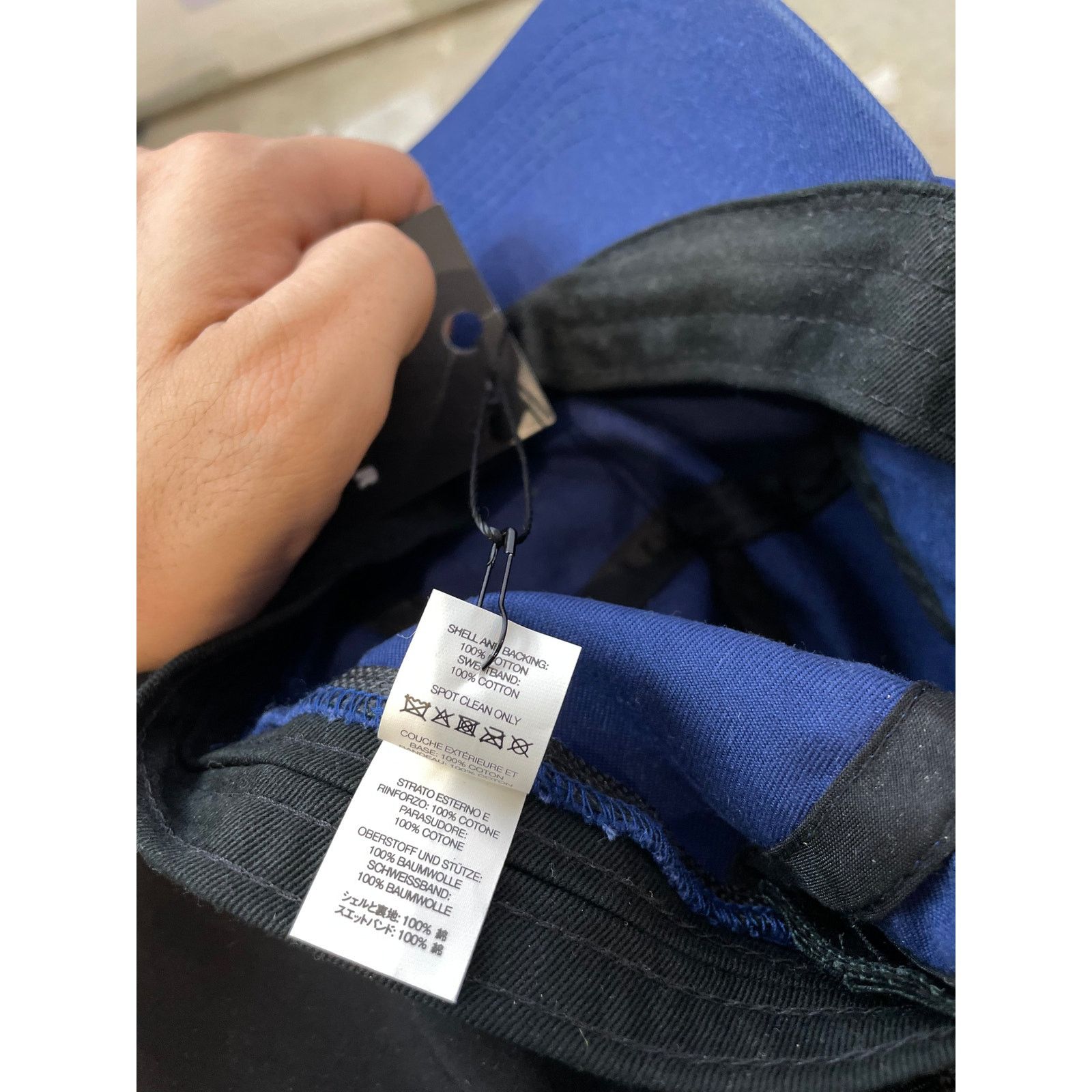 Supreme Supreme Navy & Red Cap Size ONE SIZE - 3 Thumbnail