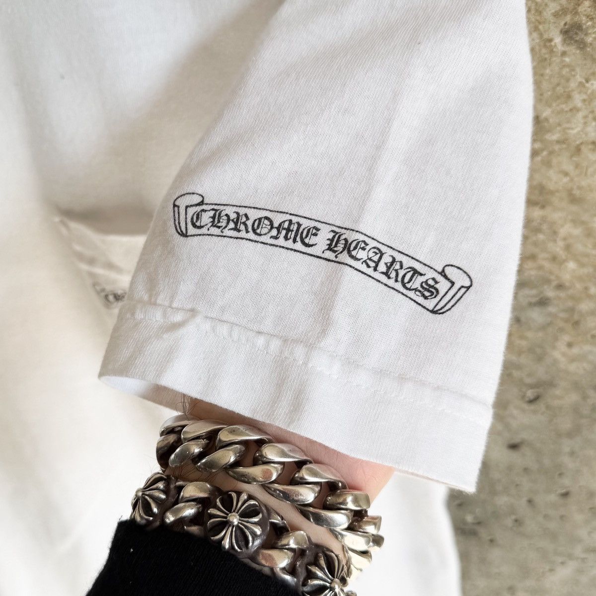 Chrome Hearts Vintage CH United Arrows Dagger Print Cig Pocket Shirt Size US S / EU 44-46 / 1 - 3 Thumbnail