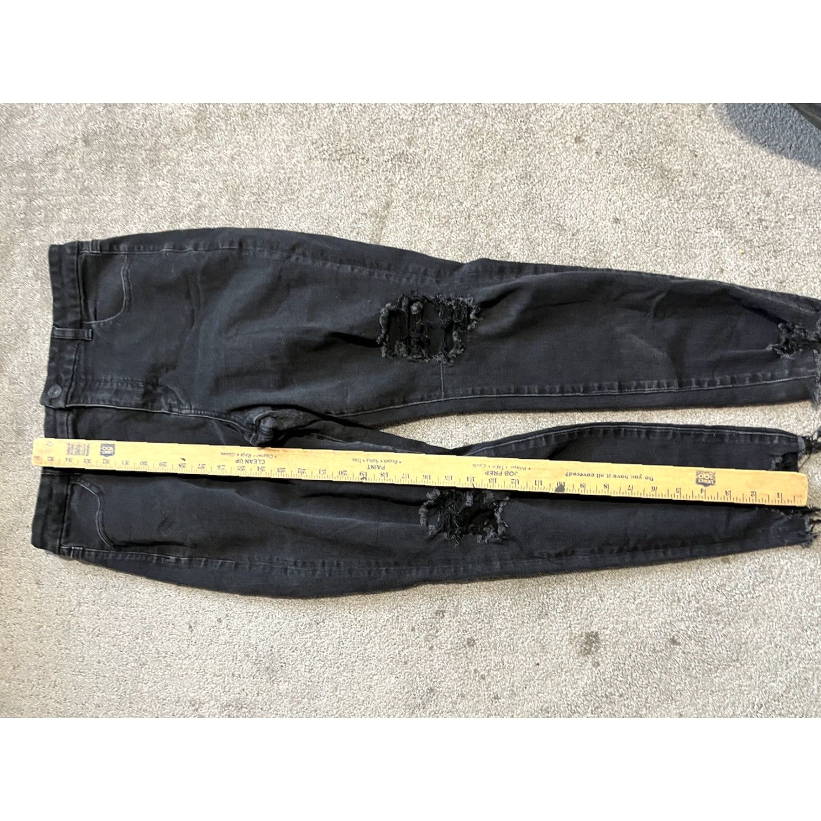 American Eagle Outfitters American Eagle Outfitters Women's Jegging Black Size 14 Slim High Rise 27 in 5-Pocket Denim Cotton Blend Stretch Jeans Modern 90s Theme Size 36" / US 14 / IT 50 - 7 Thumbnail
