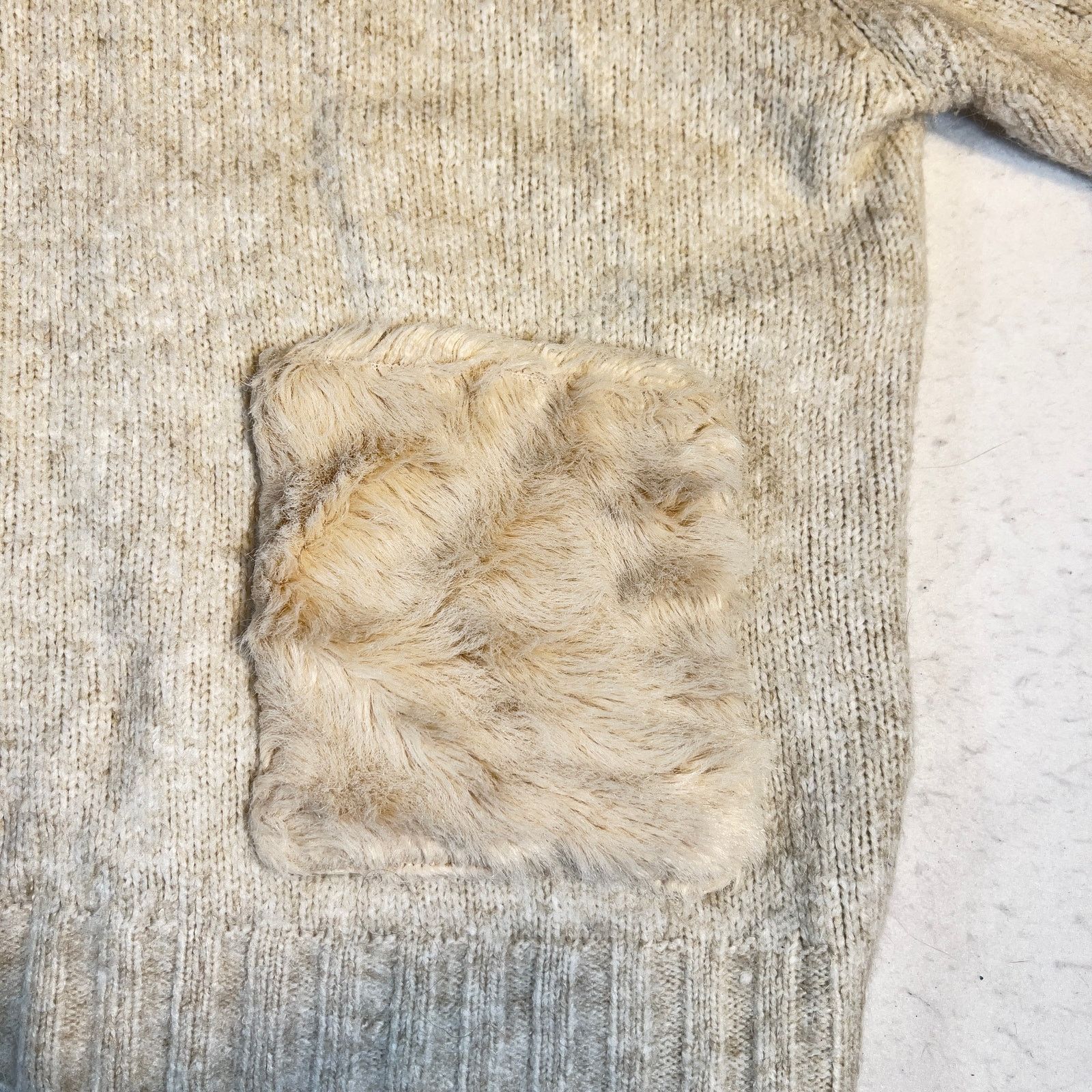 Zara Zara Knit Alpaca Blend Sweater Woman's M Turtleneck Pockets Size M / US 6-8 / IT 42-44 - 5 Thumbnail