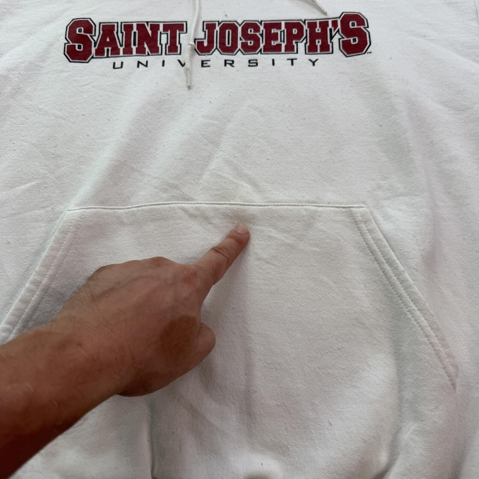 Champion Vintage Y2K Champion Saint Josephs Hoodie Sweatshirt L Size US L / EU 52-54 / 3 - 7 Thumbnail