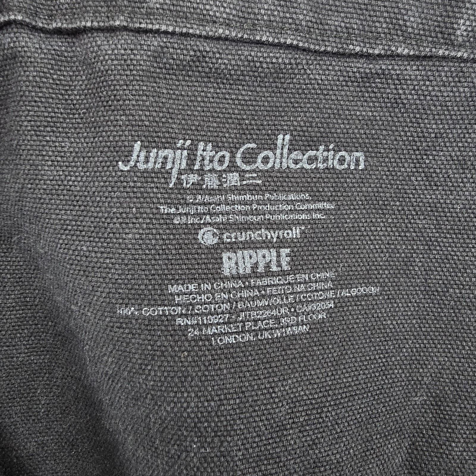 Other Junji Ito Collection Black Canvas Tote Bag Anime Manga Size ONE SIZE - 3 Thumbnail