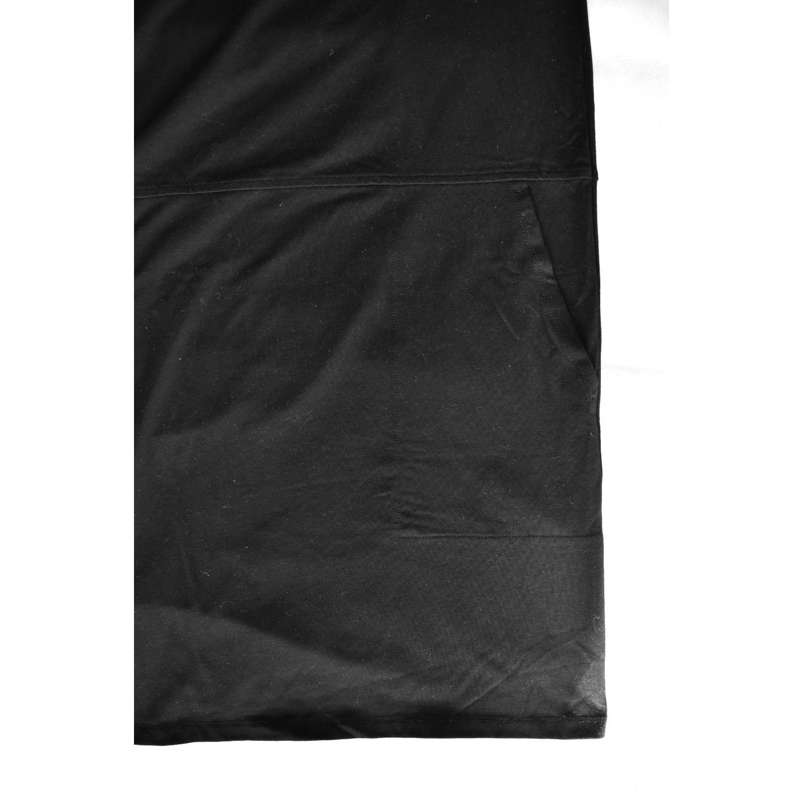 Eileen Fisher EILEEN FISHER Black Stretch Cotton Short Sleeve Dress Sz PS Size S / US 4 / IT 40 - 5 Thumbnail