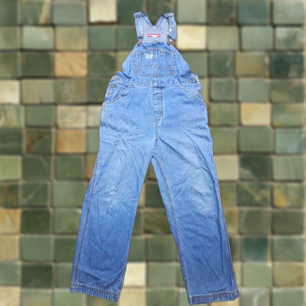 Vintage VINTAGE Unionbay Denim Carpenter Overalls Mens Large Blue 90s Y2K Workwear Bib Jeans 5-Pocket Design, Regular, 36x28, USA, 90s Theme, Mens Size US 33 - 1 Thumbnail