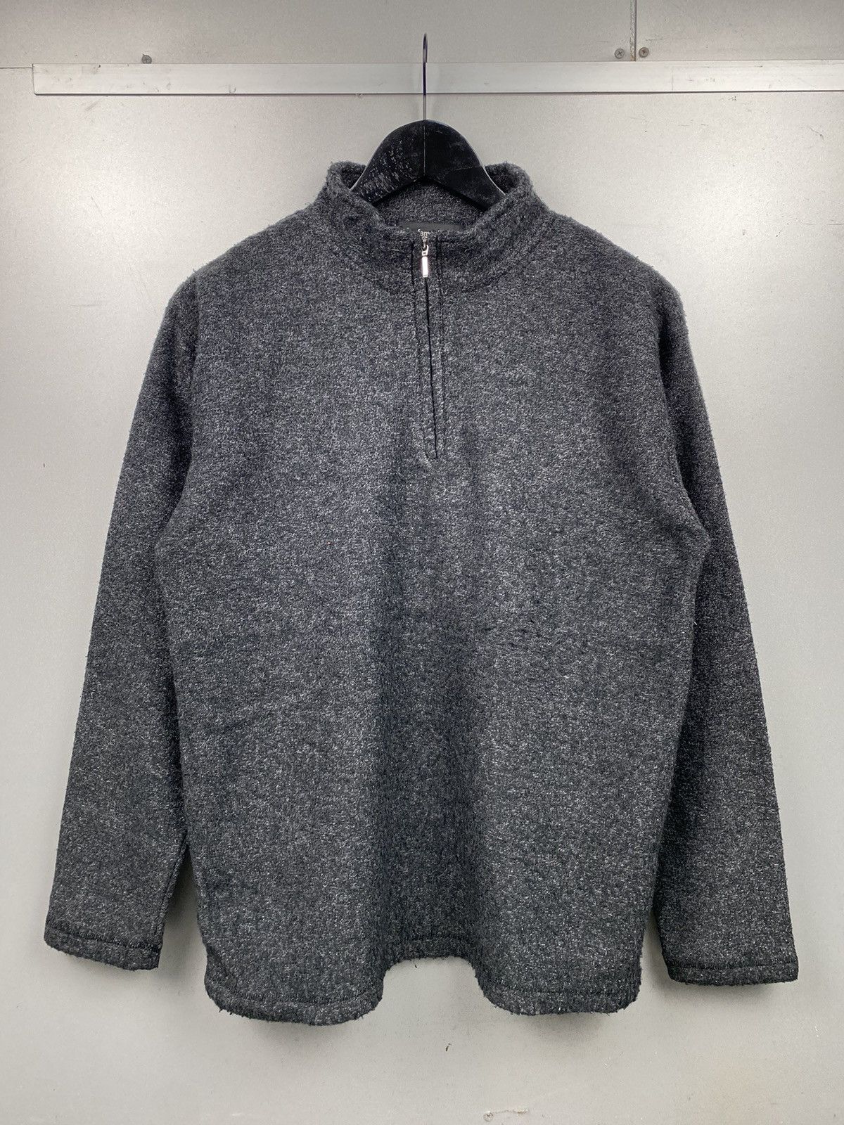 Japanese Brand Famock Quarter Zip Sweater Size M / US 6-8 / IT 42-44 - 2 Thumbnail