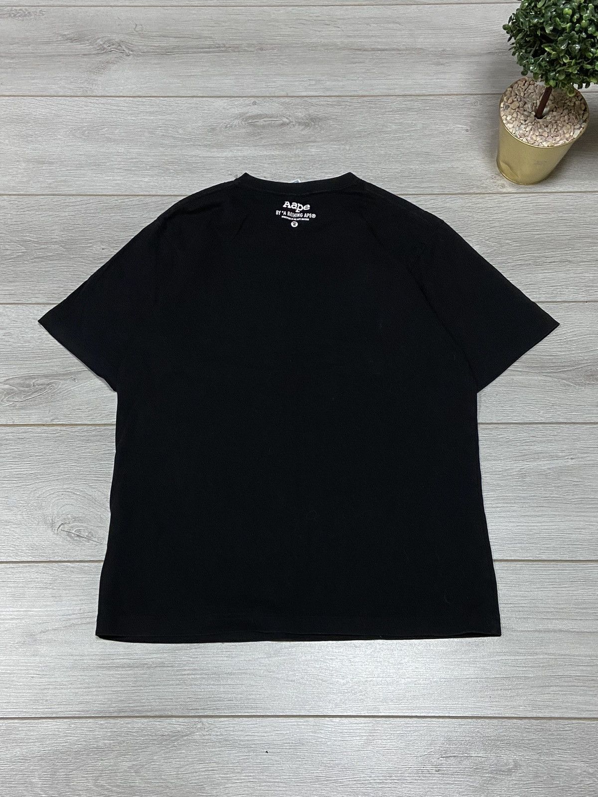 Aape Aape universe skull big logo head t-shirt Size US M / EU 48-50 / 2 - 2 Thumbnail