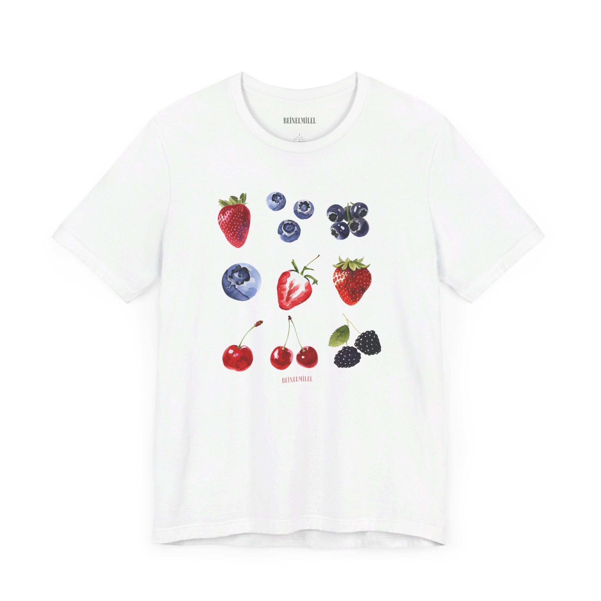 Designer Wild Berries - T-Shirt Size M / US 6-8 / IT 42-44 - 1 Thumbnail