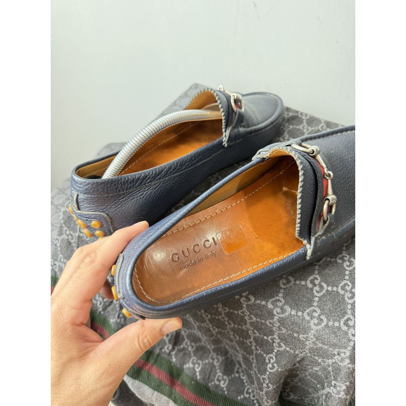 Gucci Gucci Leather Horsebit Loafers Old Money Luxury Size US 9 / EU 42 - 11 Thumbnail