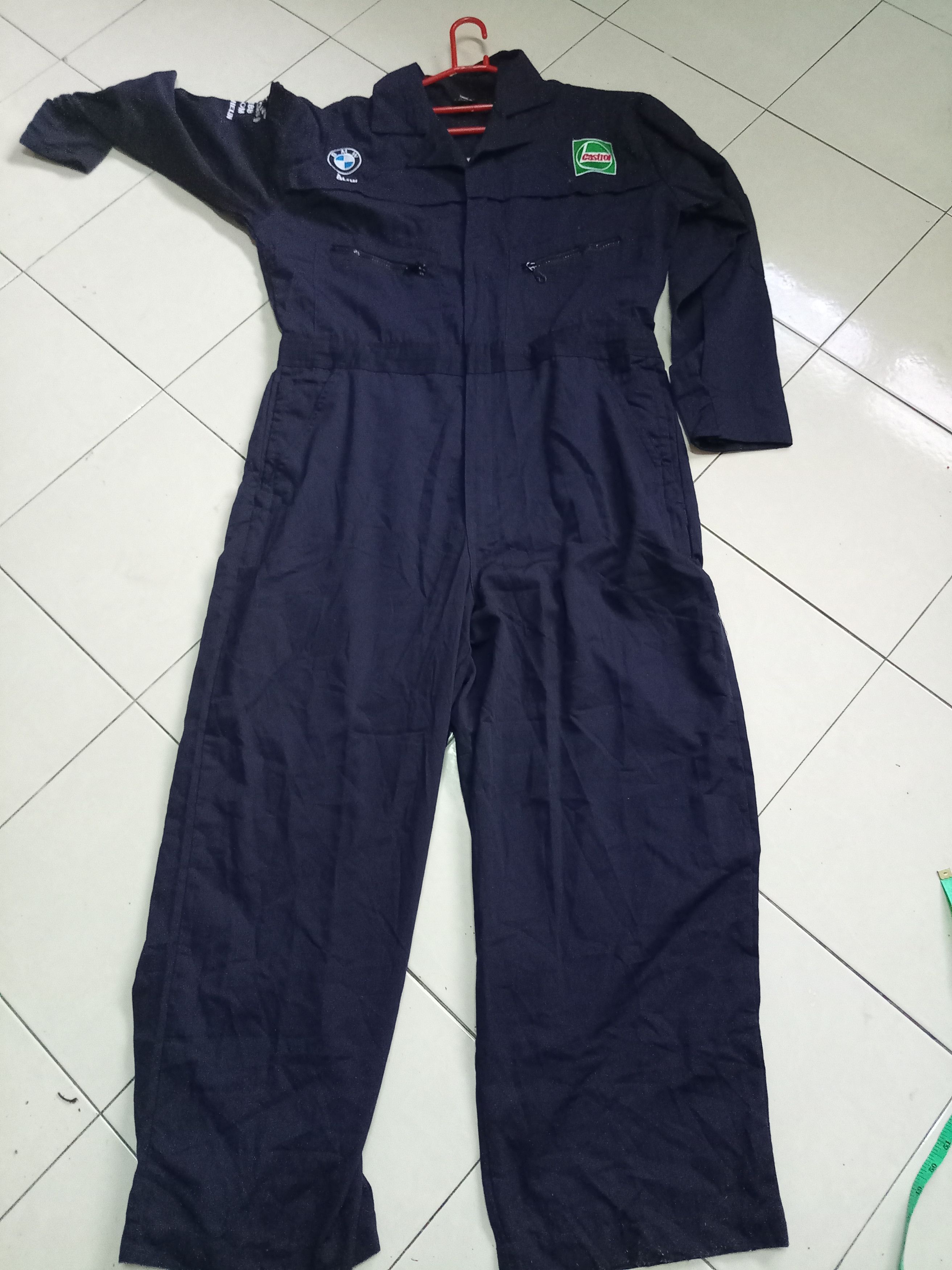 BMW RARE🔥 BMW RACING F1 TEAM COVERALL JUMPSUIT OVERALLS Size US 38 / EU 54 - 7 Thumbnail