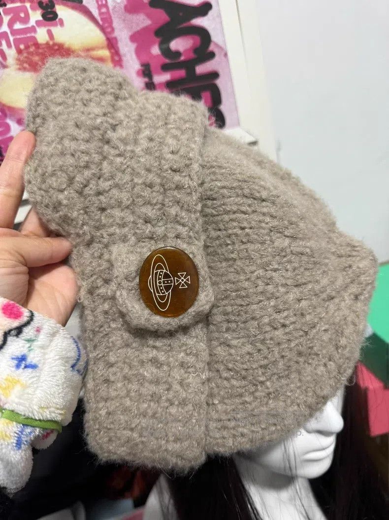 Vivienne Westwood Vivienne Westwood Knit Hat Size ONE SIZE - 9 Thumbnail