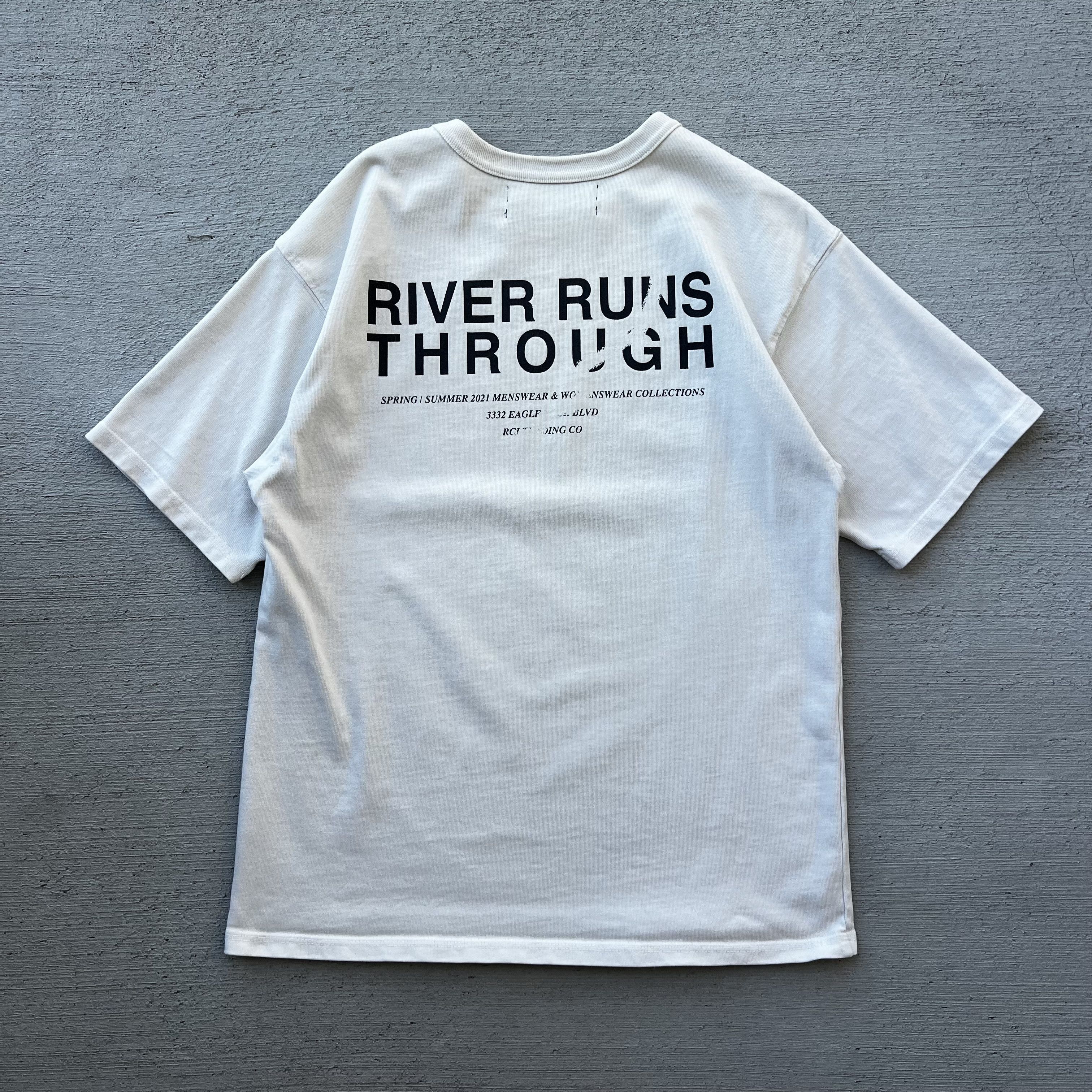 Reese Cooper Tee River Runs Through Size US M / EU 48-50 / 2 - 5 Thumbnail