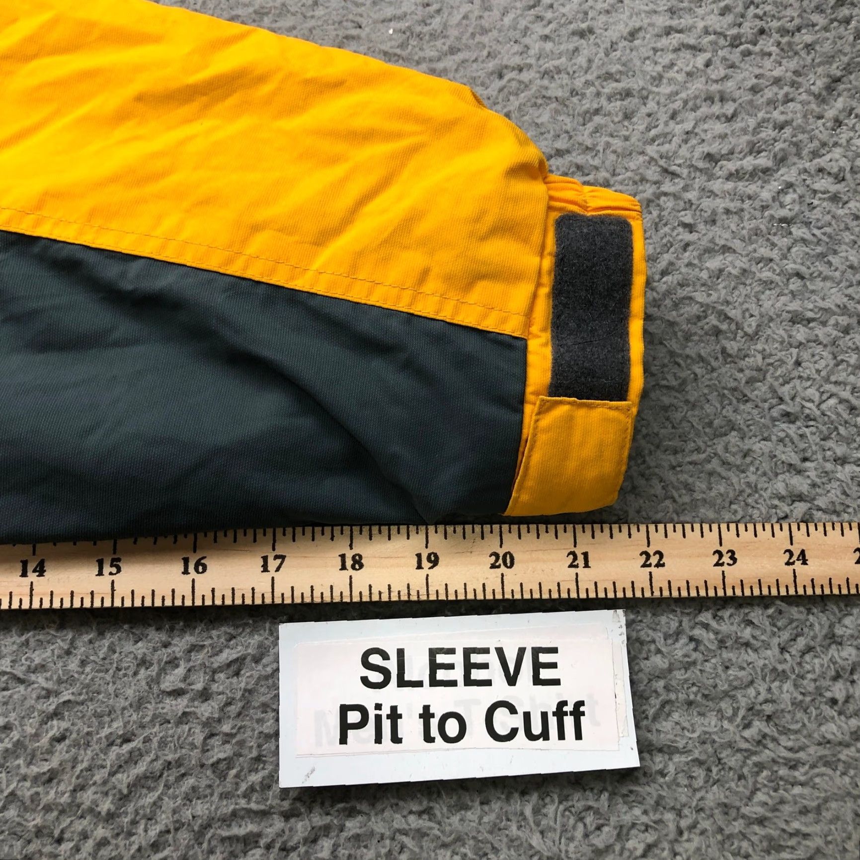 American Eagle Outfitters VINTAGE American Eagle Outfitters AE Superpipe Jacket Ski Snow Medium Mens Yellow Gray Full Zip Pockets 2-Tone Nylon Fleece Lined Winter Winterized Size US M / EU 48-50 / 2 - 7 Thumbnail