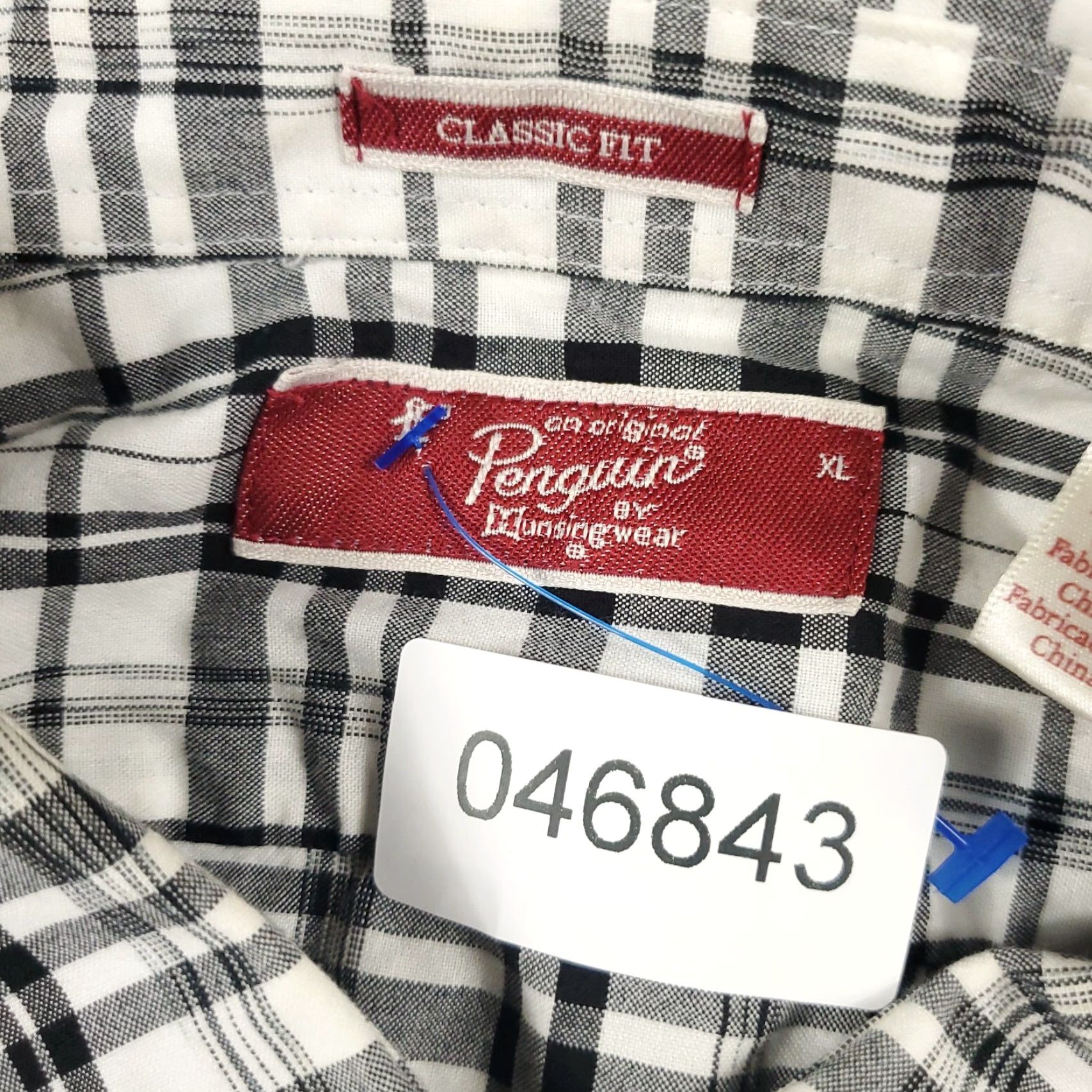 Original Penguin Original Penguin Plaid Button-Up Shirt Men’s XL Gray Long Sleeve Casual Modern Preppy Size US XL / EU 56 / 4 - 8 Thumbnail