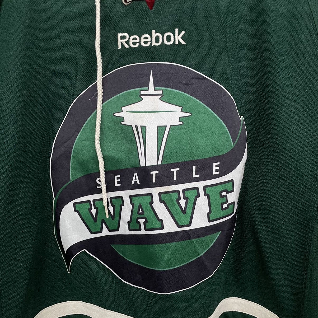 NHL × Reebok × Vintage 2000s Reebok Seattle Thunderbirds Hockey Jersey Size US M / EU 48-50 / 2 - 2 Thumbnail