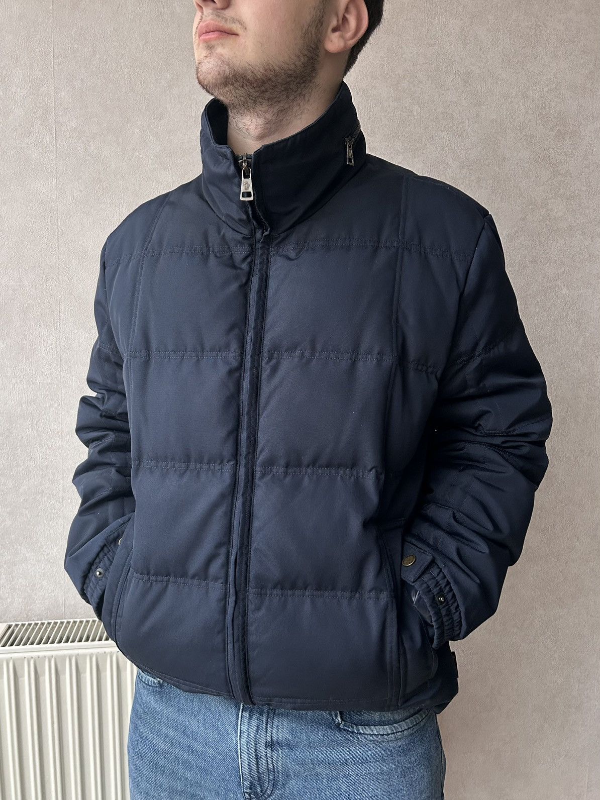 Moncler Vintage Moncler Quilted Down Puffer Jacket Size US XL / EU 56 / 4 - 1 Thumbnail