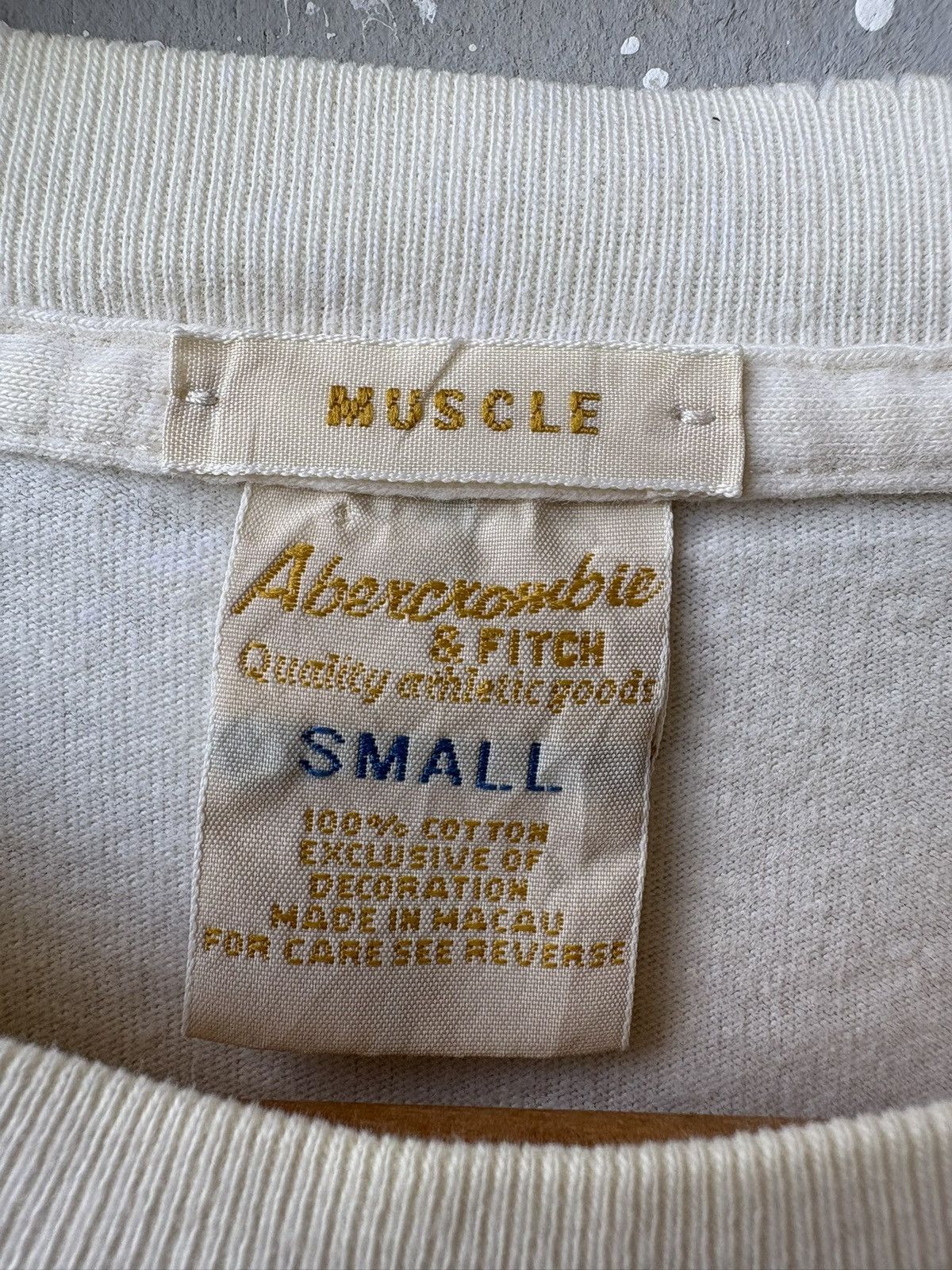 Abercrombie & Fitch Vintage 90s A&Fitch Photo Words Tee Shirt Size US S / EU 44-46 / 1 - 11 Thumbnail