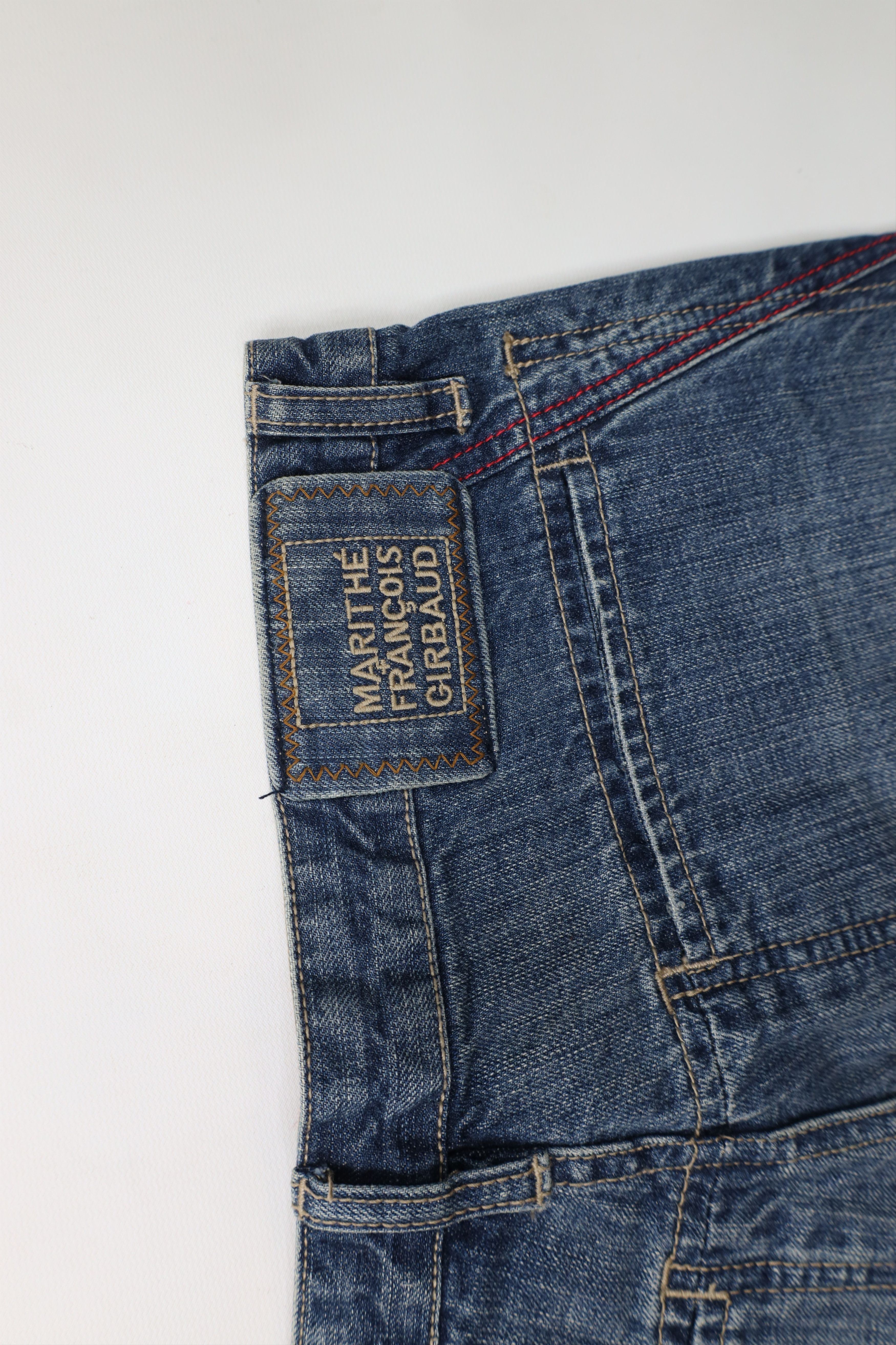 Marithe + Francois Girbaud × Vintage Deadstock Vintage 90s Marithe Francois Girbaud Jean Shorts Size US 32 / EU 48 - 14 Thumbnail