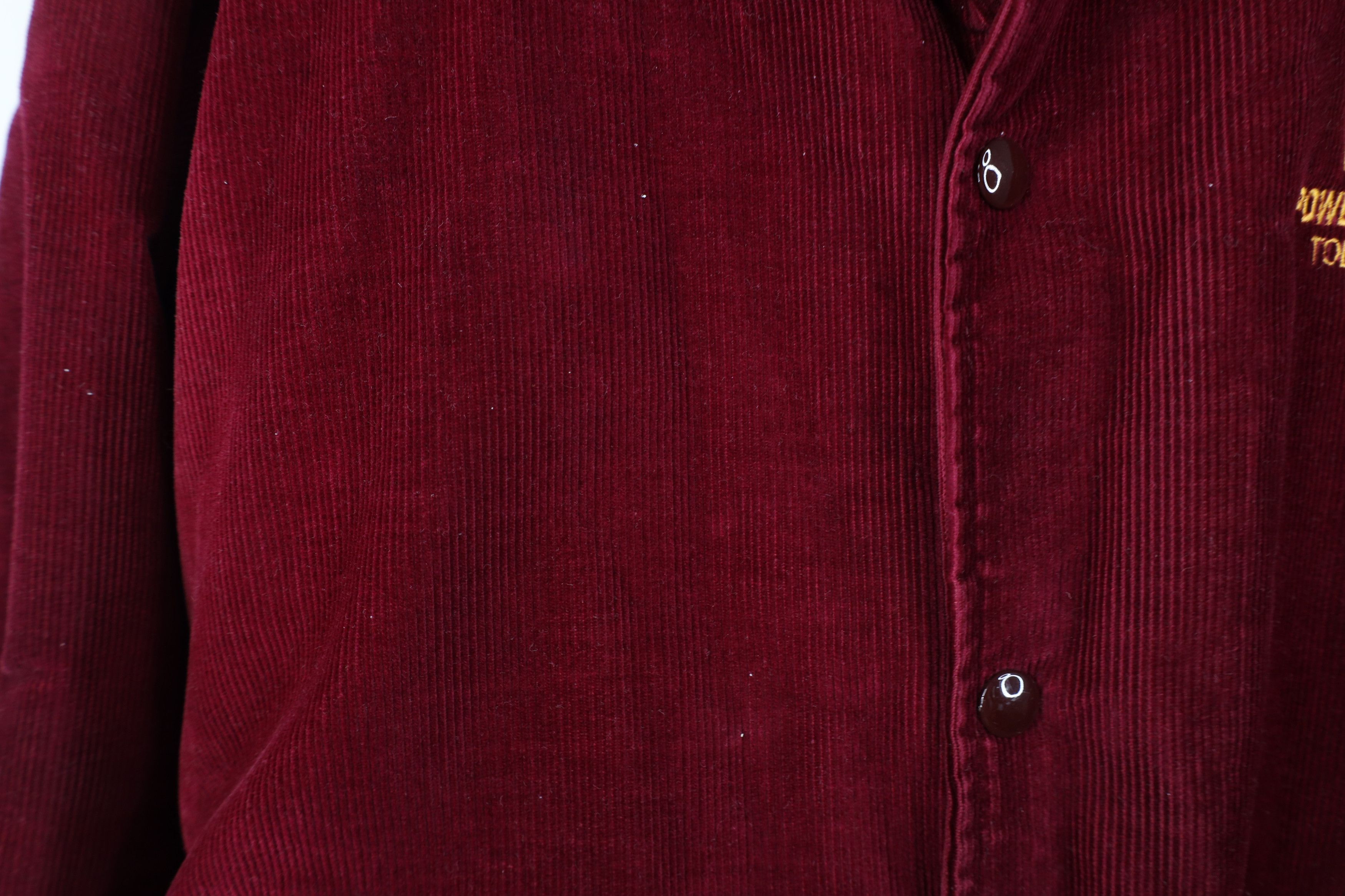 Vintage Vintage 80s 90s Powertrain Quilted Corduroy Bomber Jacket Size US XL / EU 56 / 4 - 5 Thumbnail