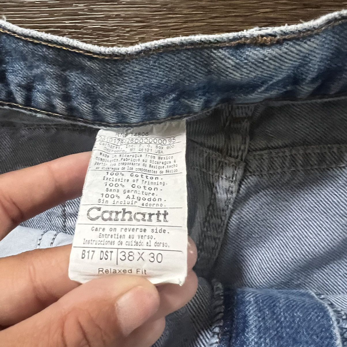 Carhartt Classic Denim Carhartt Jeans Size US 38 / EU 54 - 3 Thumbnail