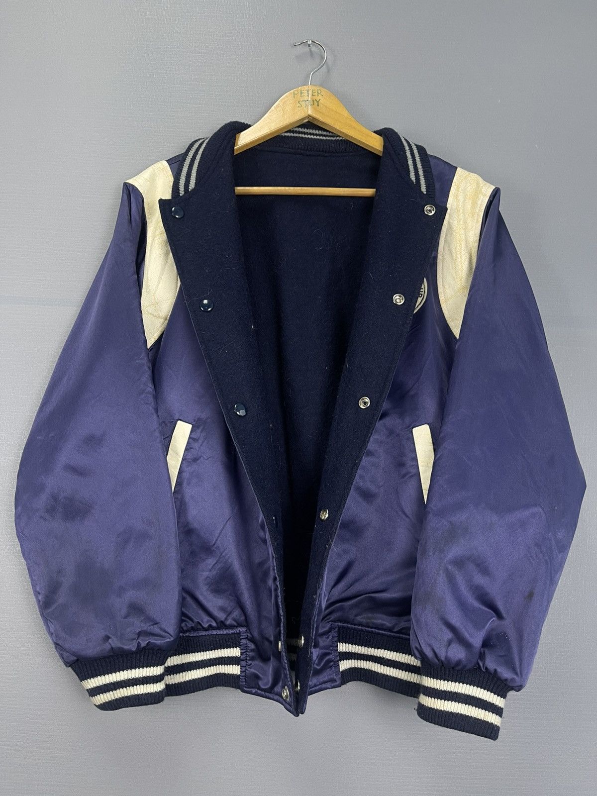 Vintage Vintage All American Owners Club Stadium Jacket Size US L / EU 52-54 / 3 - 11 Thumbnail