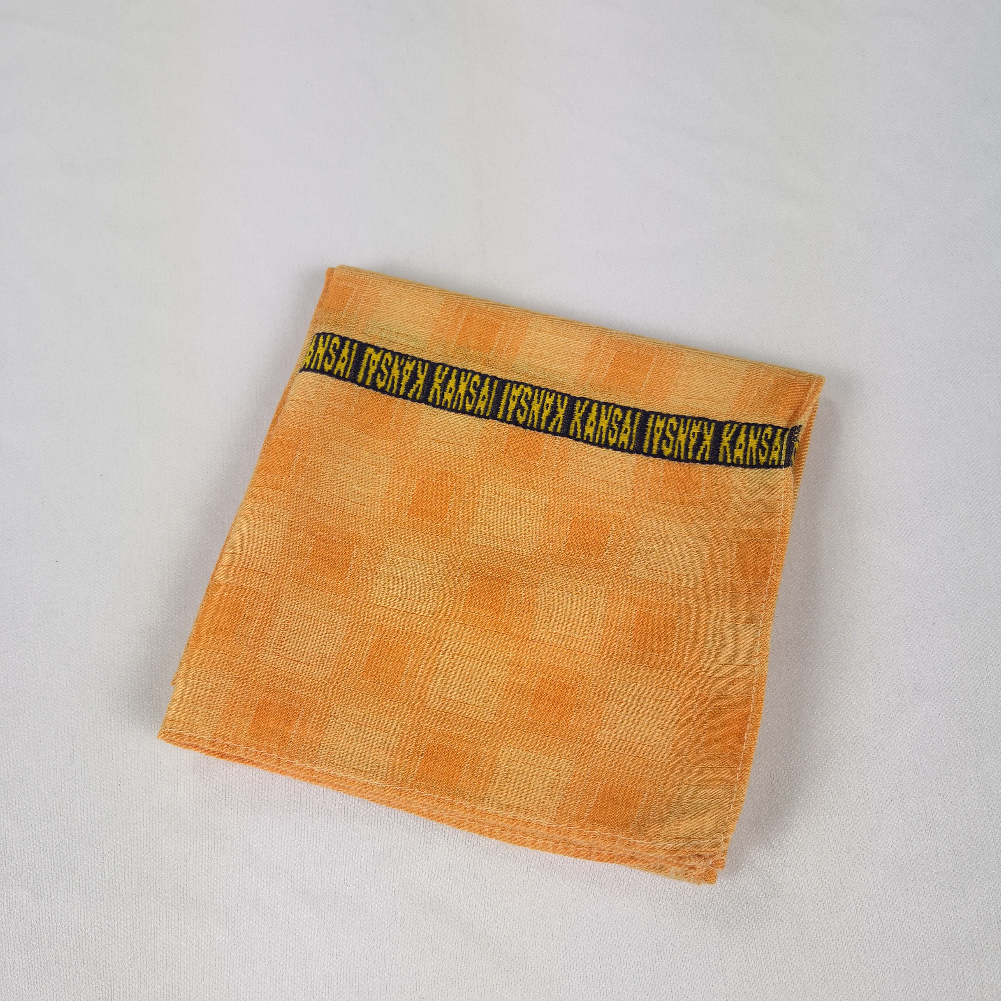 Kansai Yamamoto Vintage Kansai Neckerchief Handkerchief Bandana Japanese Size ONE SIZE - 4 Thumbnail