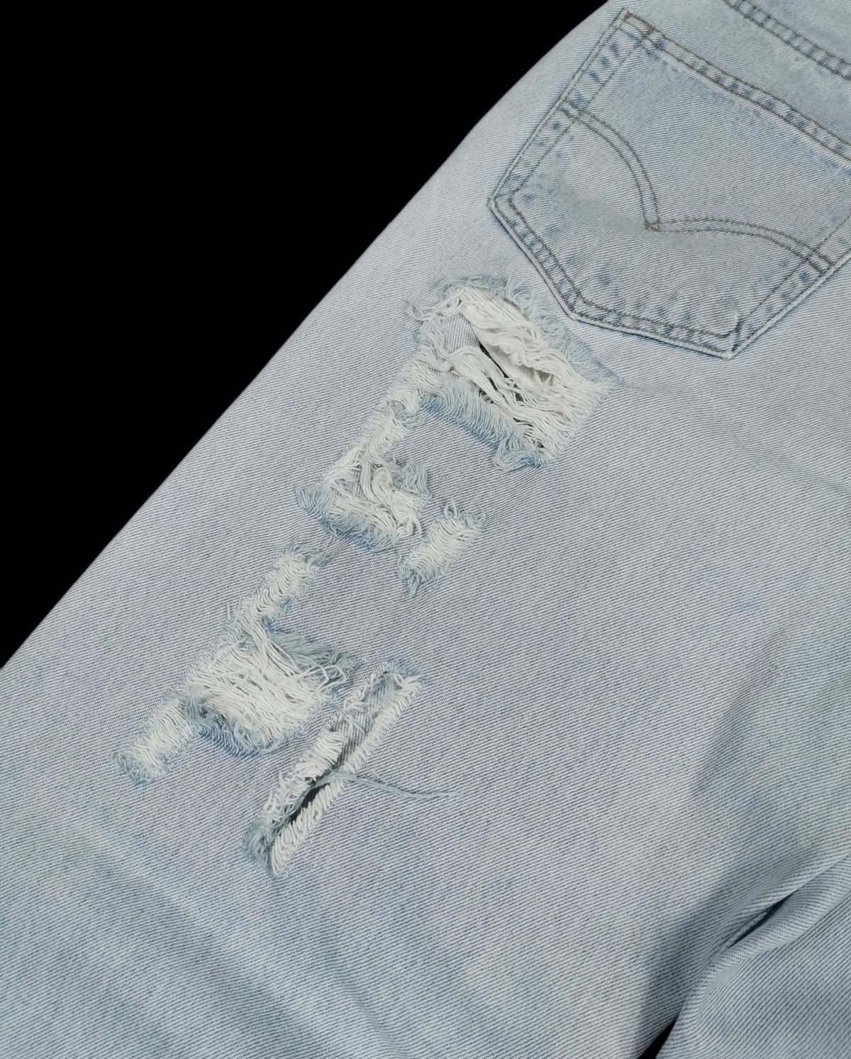 Levi's Thrashed Levi’s Jeans, Size 33x35 Size US 33 - 7 Thumbnail
