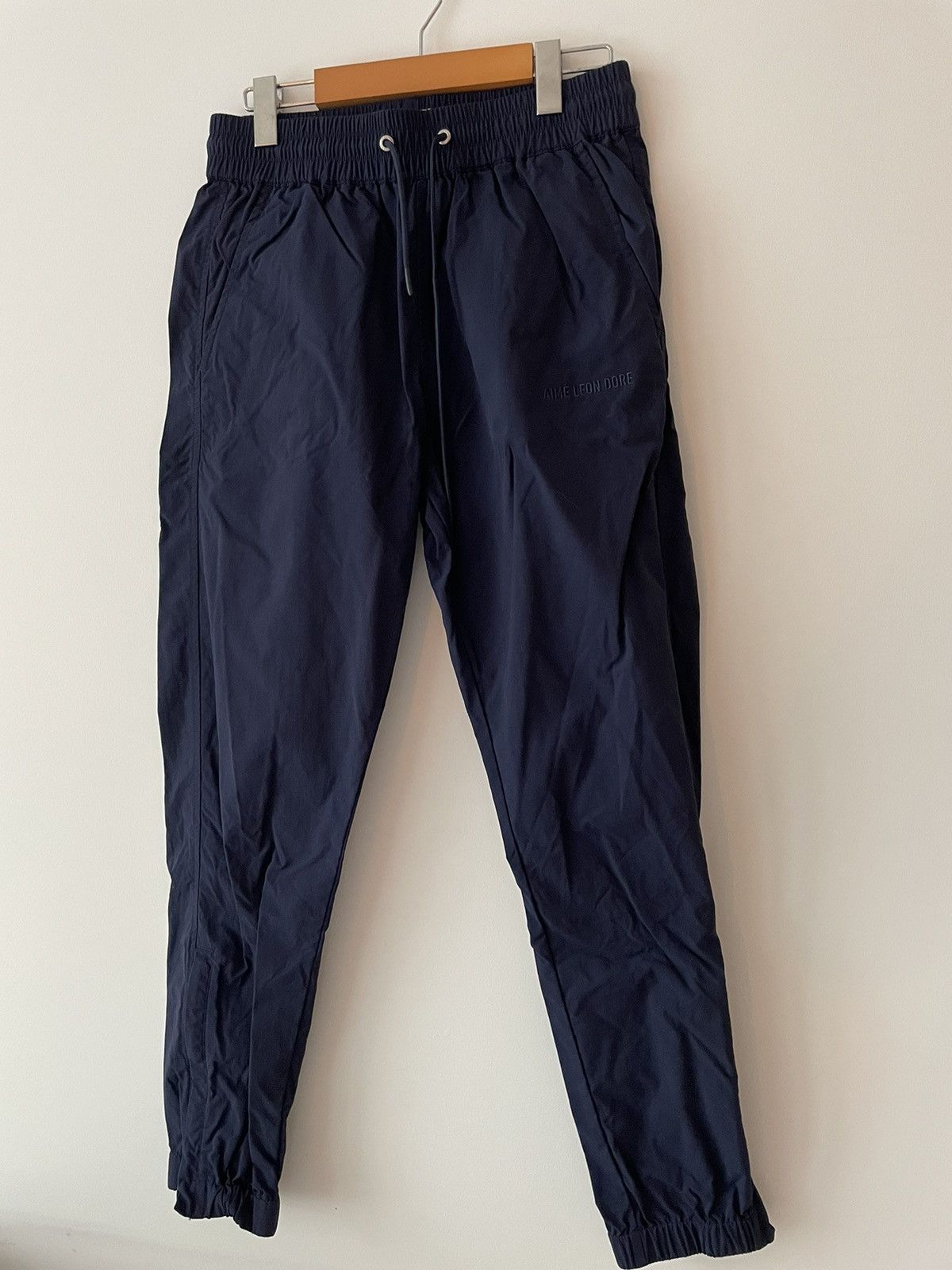 image of Aime Leon Dore Core Nylon Pant in Blue, Men's (Size 30)
