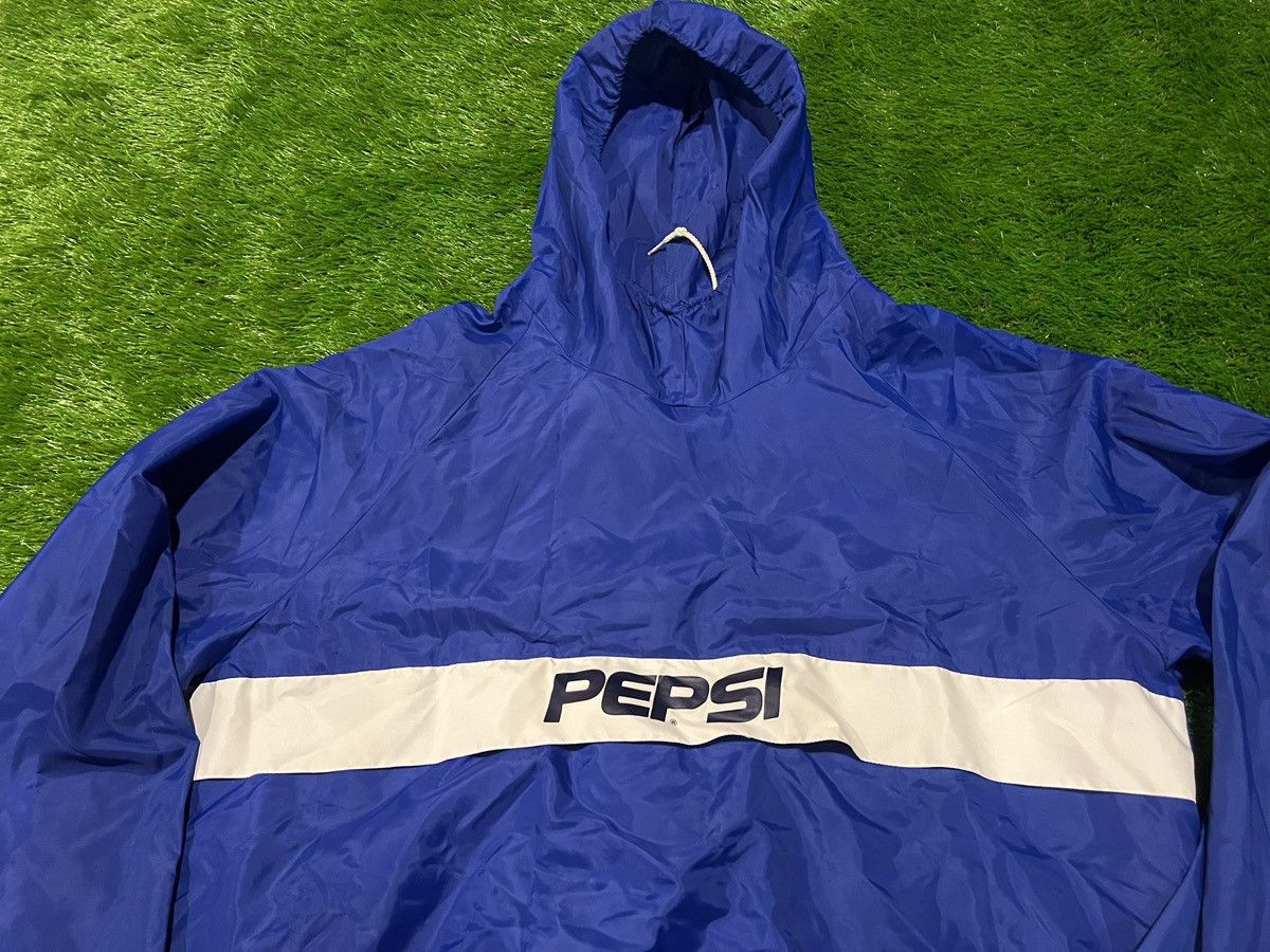 Pepsi × Vintage 90s RARE Pepsi Cola Vintage Nylon QUIK PACK Can Windbreaker Size US XL / EU 56 / 4 - 2 Thumbnail