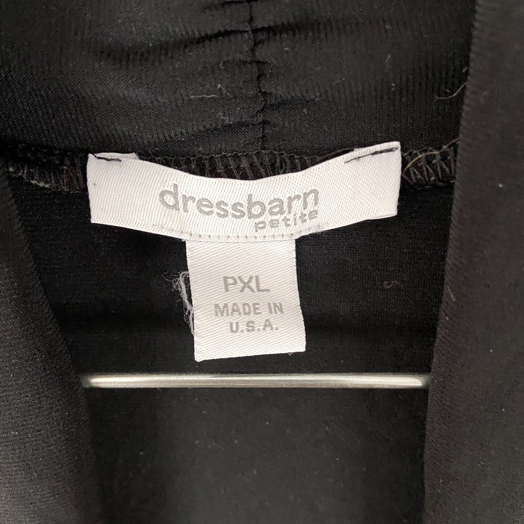 Vintage DRESSBARN Petite PXL Black Cardigan Sweater Short Sleeve Womens Size XL / US 12-14 / IT 48-50 - 7 Thumbnail