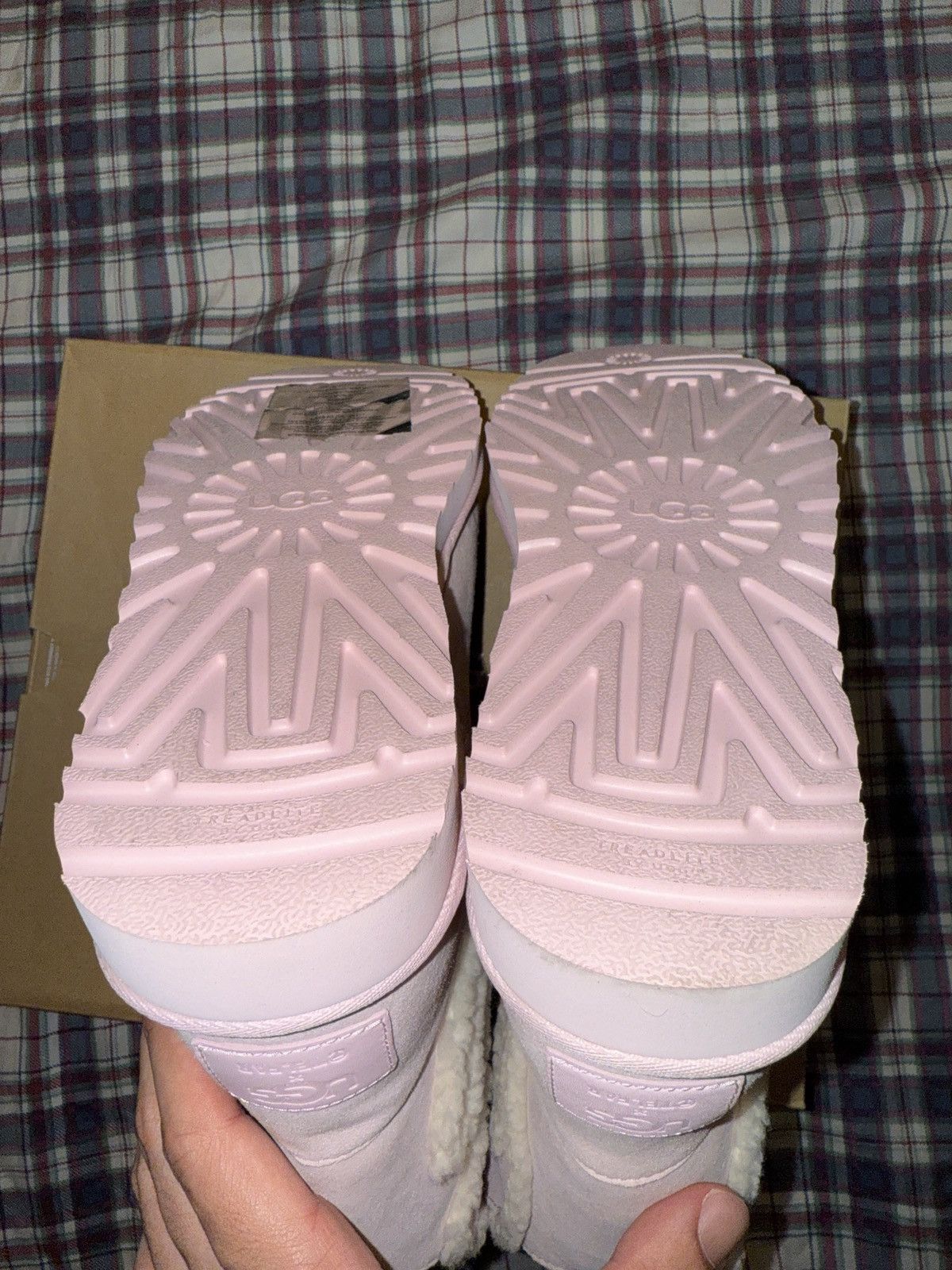 Telfar × Ugg UGG x Telfar Logo Mini Boot Pink Size US 11 / EU 44 - 5 Thumbnail