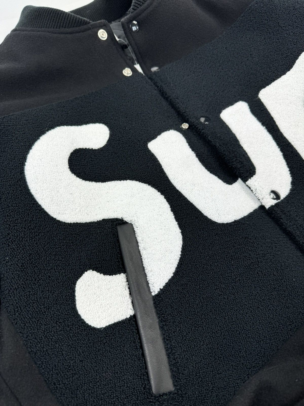 Supreme SUPREME BIG LOGO CHENILLE VARSITY JACKET Size US L / EU 52-54 / 3 - 4 Thumbnail