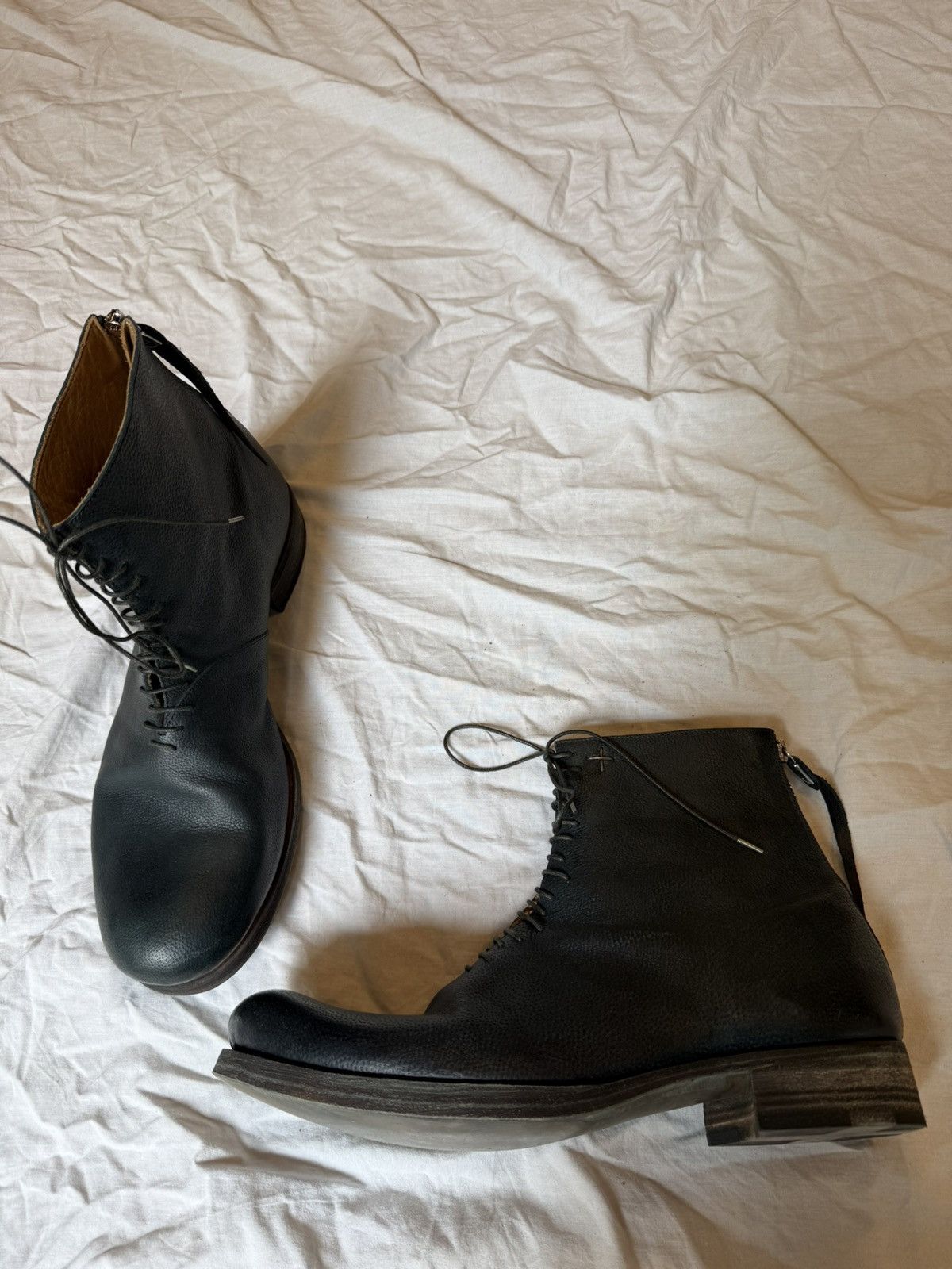Ma+ Petrol leather boots Size US 10 / EU 43 - 1 Thumbnail