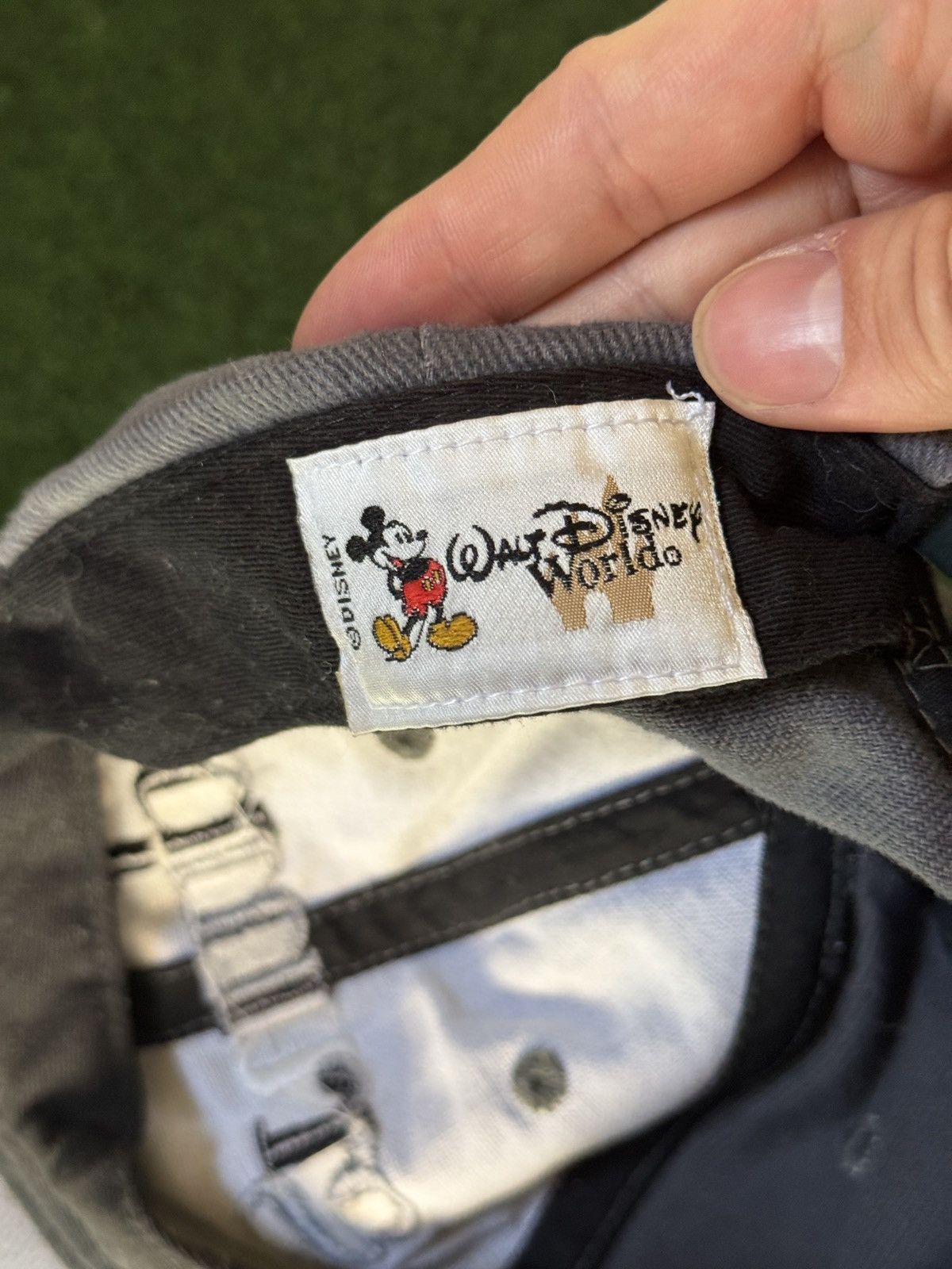 Disney × Vintage Vtg 90s Grumpy Dwarf Disney Gray Snapback Baseball Cap Hat Size ONE SIZE - 6 Thumbnail