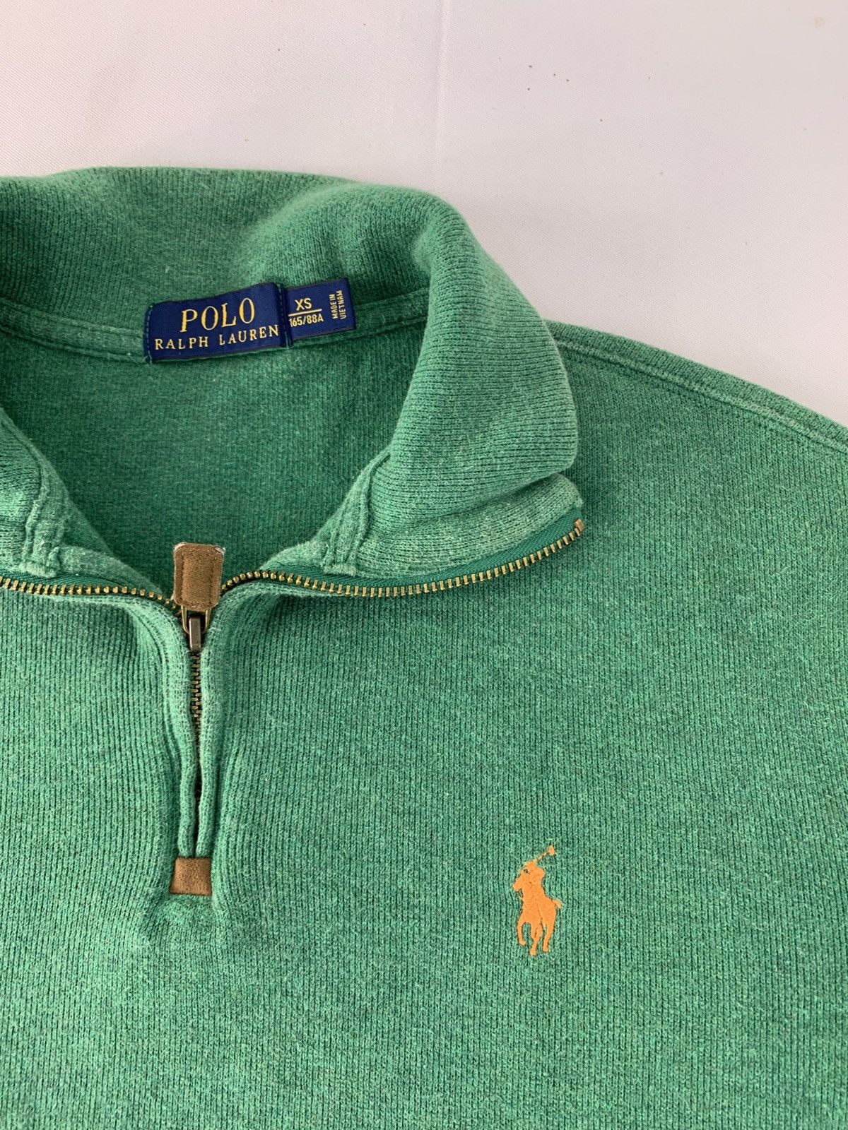 Polo Ralph Lauren 90s Polo Ralph Lauren Half Zip Small Poney Logo Sweatshirt Size US S / EU 44-46 / 1 - 4 Thumbnail