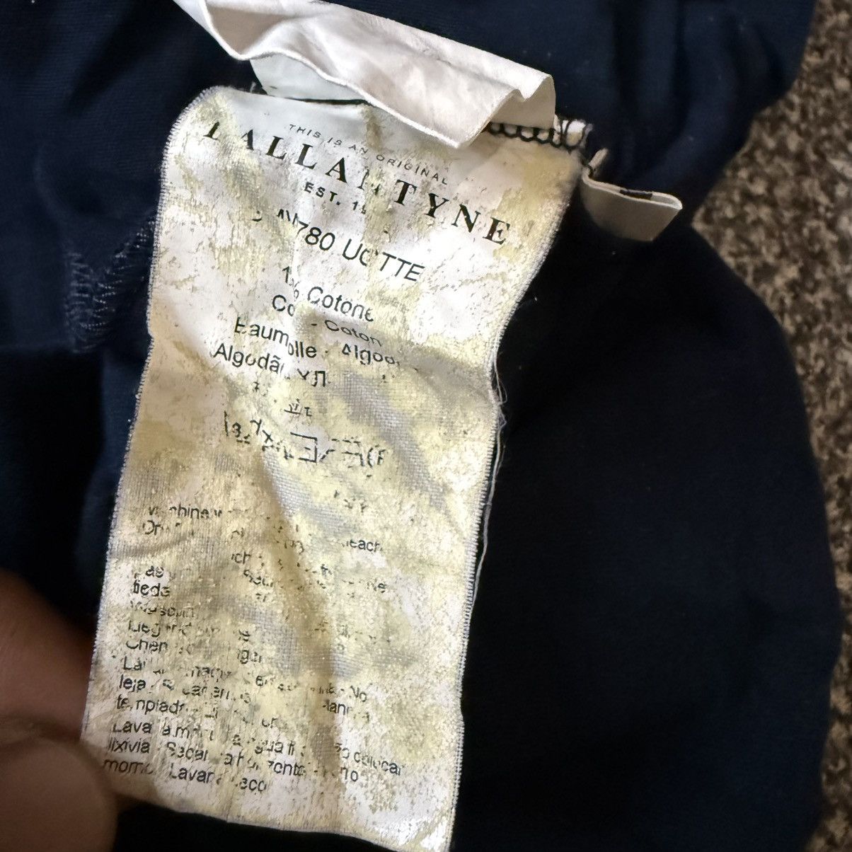 Ballantyne 🔥🔥 Vintage Ballantyne Nobody is Perfect Shirt Size US S / EU 44-46 / 1 - 12 Thumbnail